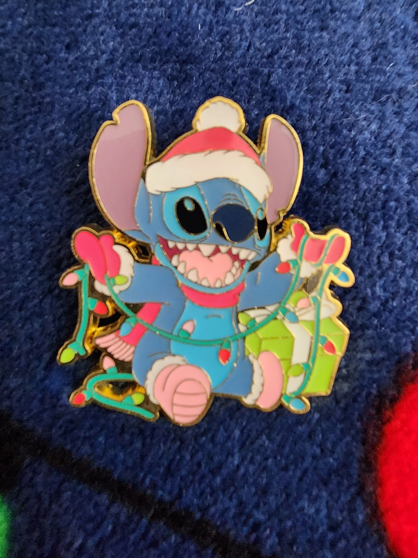 Loungefly Disney Stitch Holiday Mystery Pins