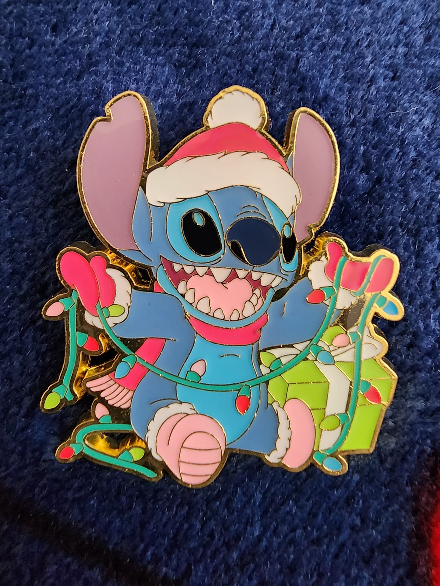 Loungefly Disney Stitch Holiday Mystery Pins