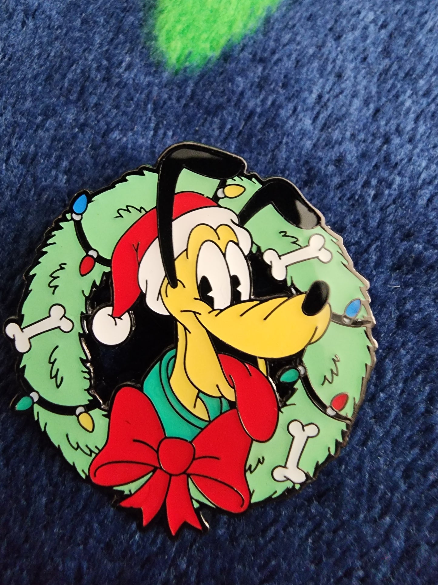 Loungefly Disney Mickey and Friends Christmas Wreath Mystery Pins