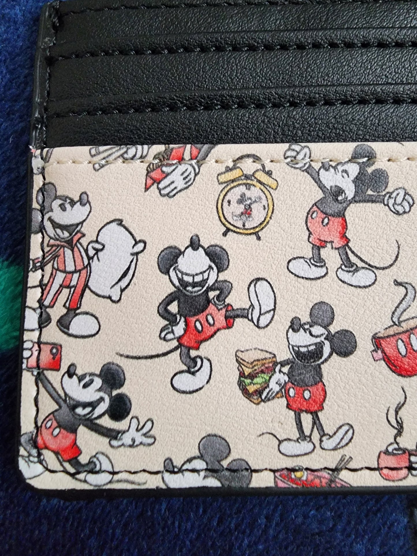 Loungefly Disney Mickey Mouse Food Card Holder