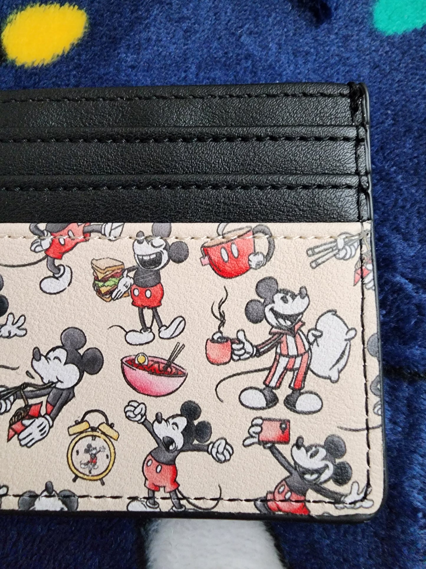 Loungefly Disney Mickey Mouse Food Card Holder