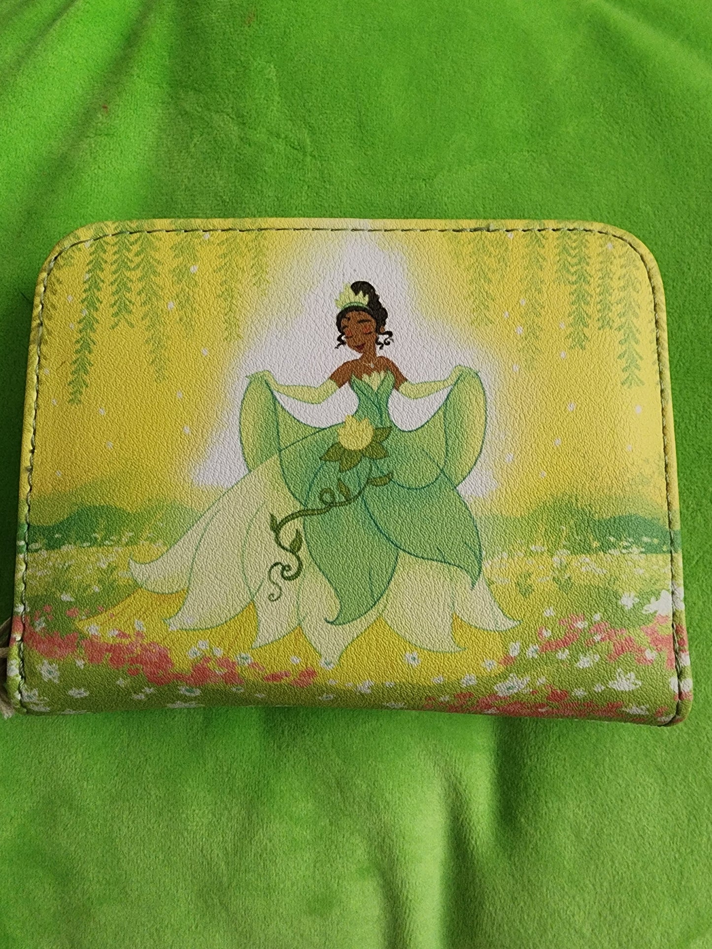 Loungefly Disney Princess Tiana Floral Wallet