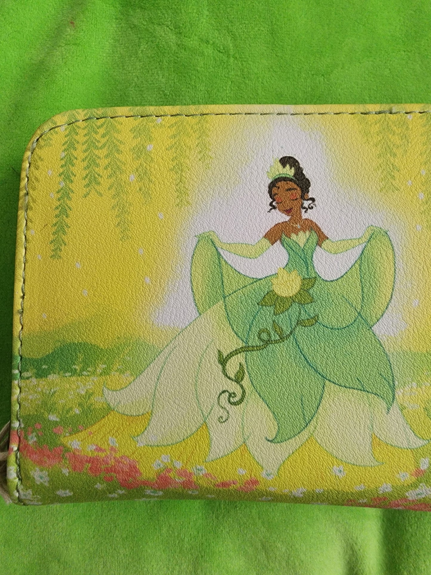 Loungefly Disney Princess Tiana Floral Wallet