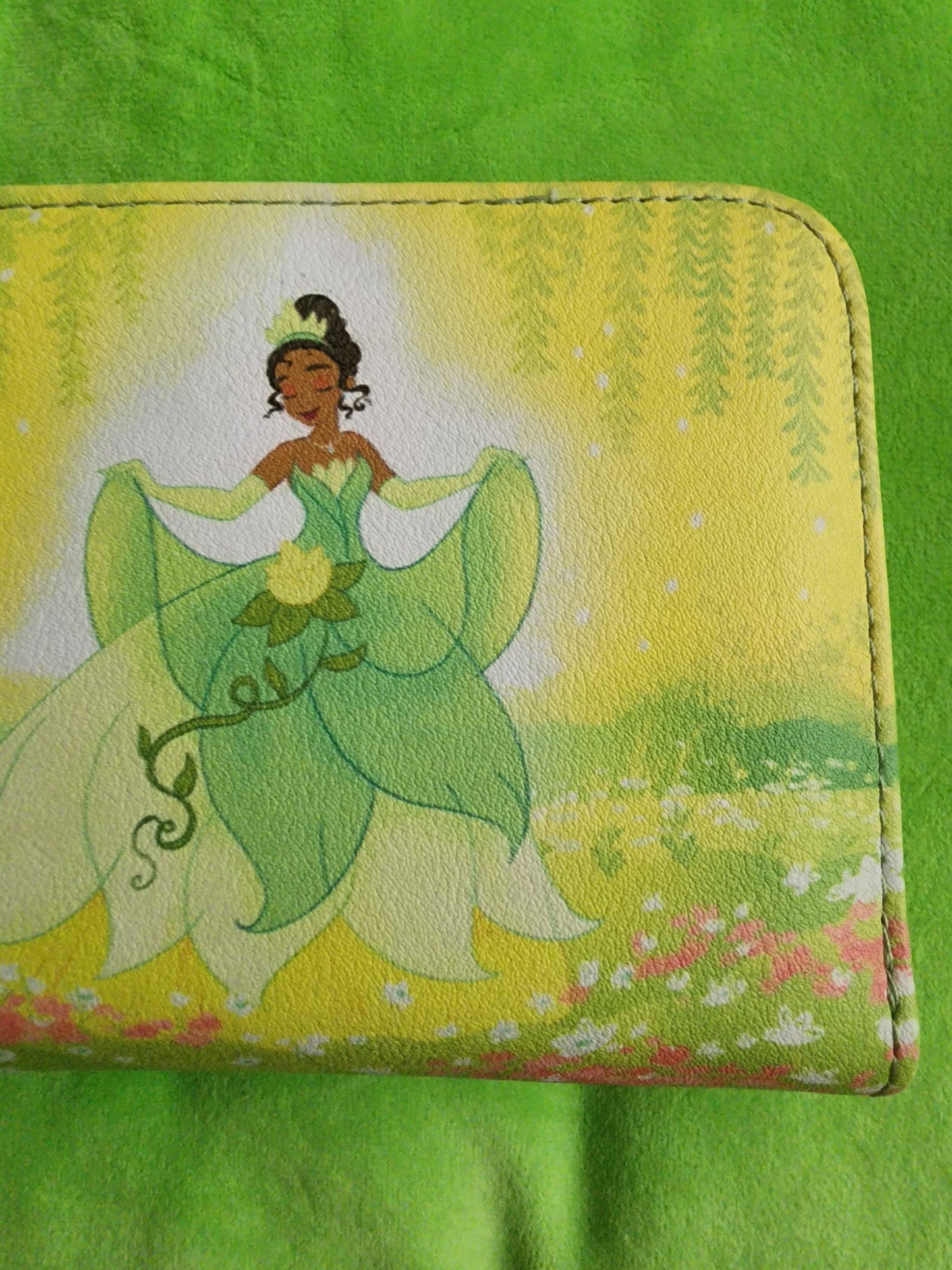 Loungefly Disney Princess Tiana Floral Wallet