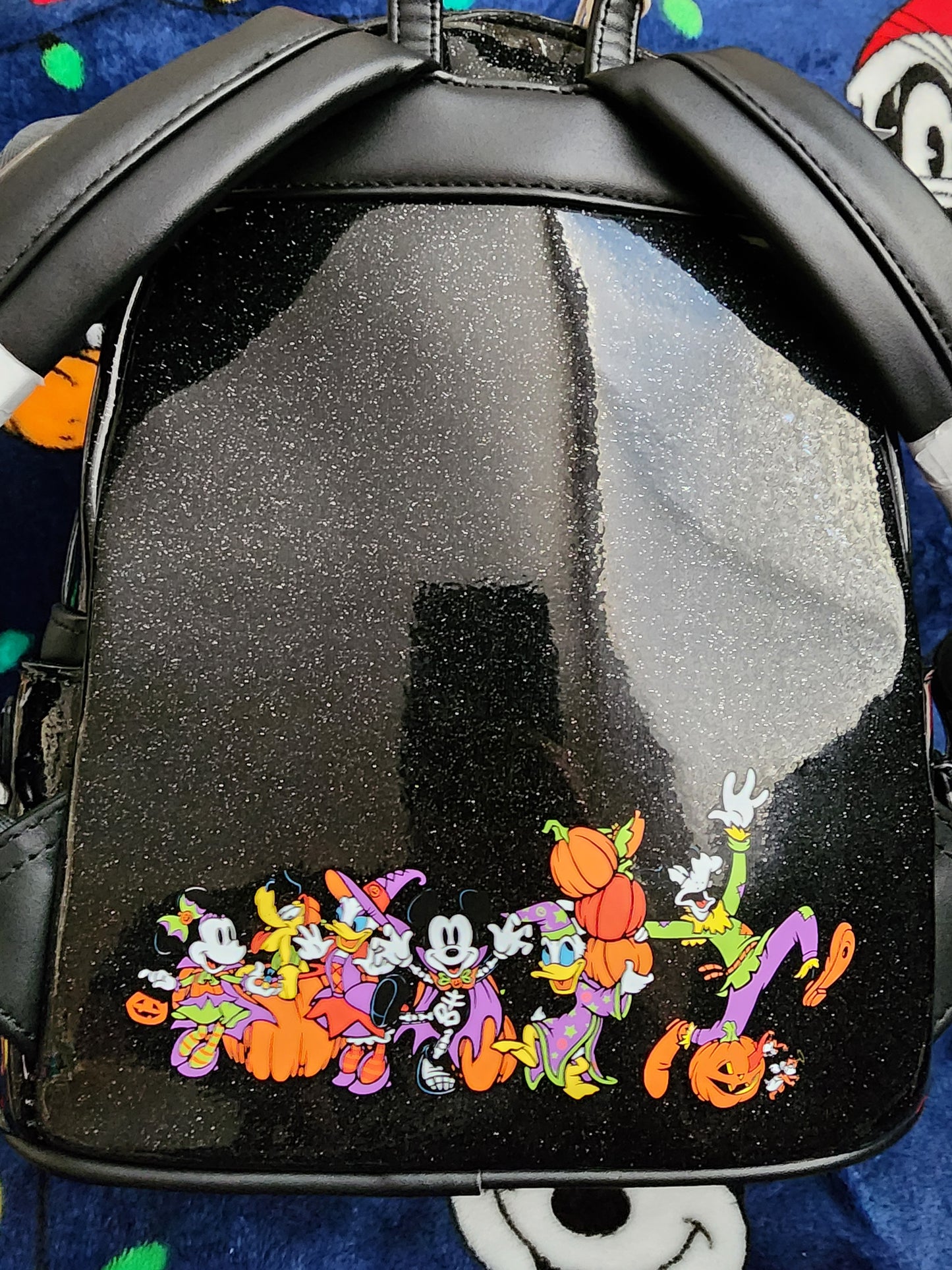 Loungefly Disneyland Parks Mickey and Friends Haunted House Halloween Exclusive Backpack