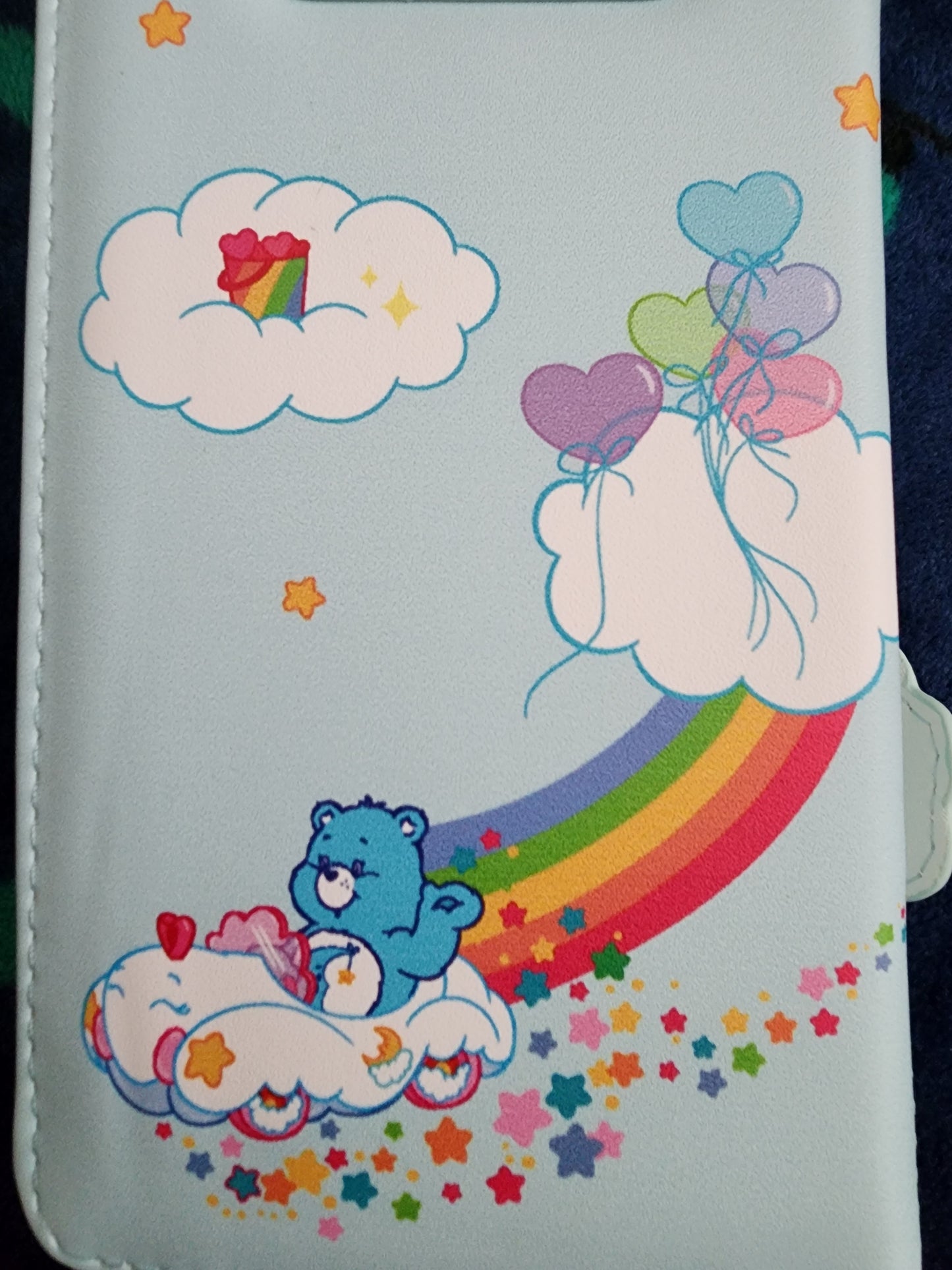 Loungefly Care Bears 40th Anniversary Clouds and Rainbows Wallet