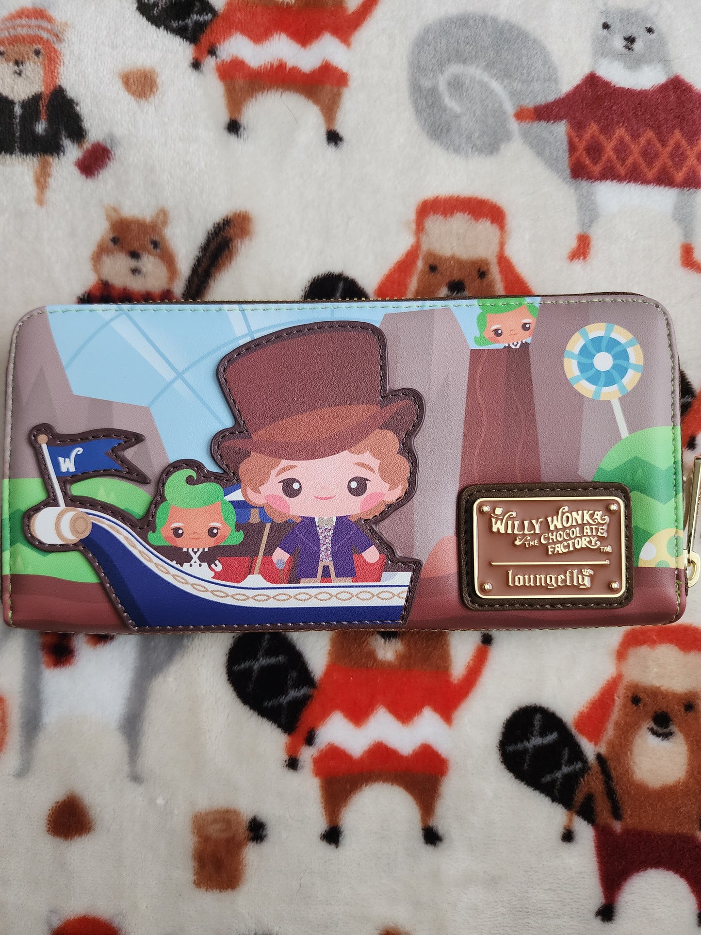 Willy Wonka and the Chocolate Factory 50th Anniversary Wallet