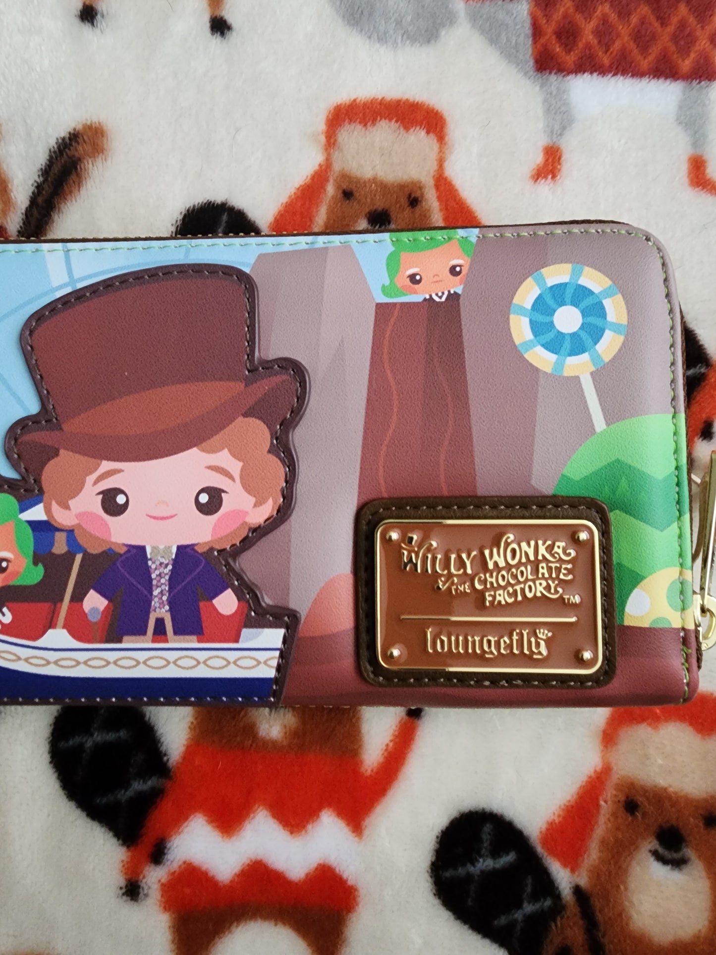 Willy Wonka and the Chocolate Factory 50th Anniversary Wallet