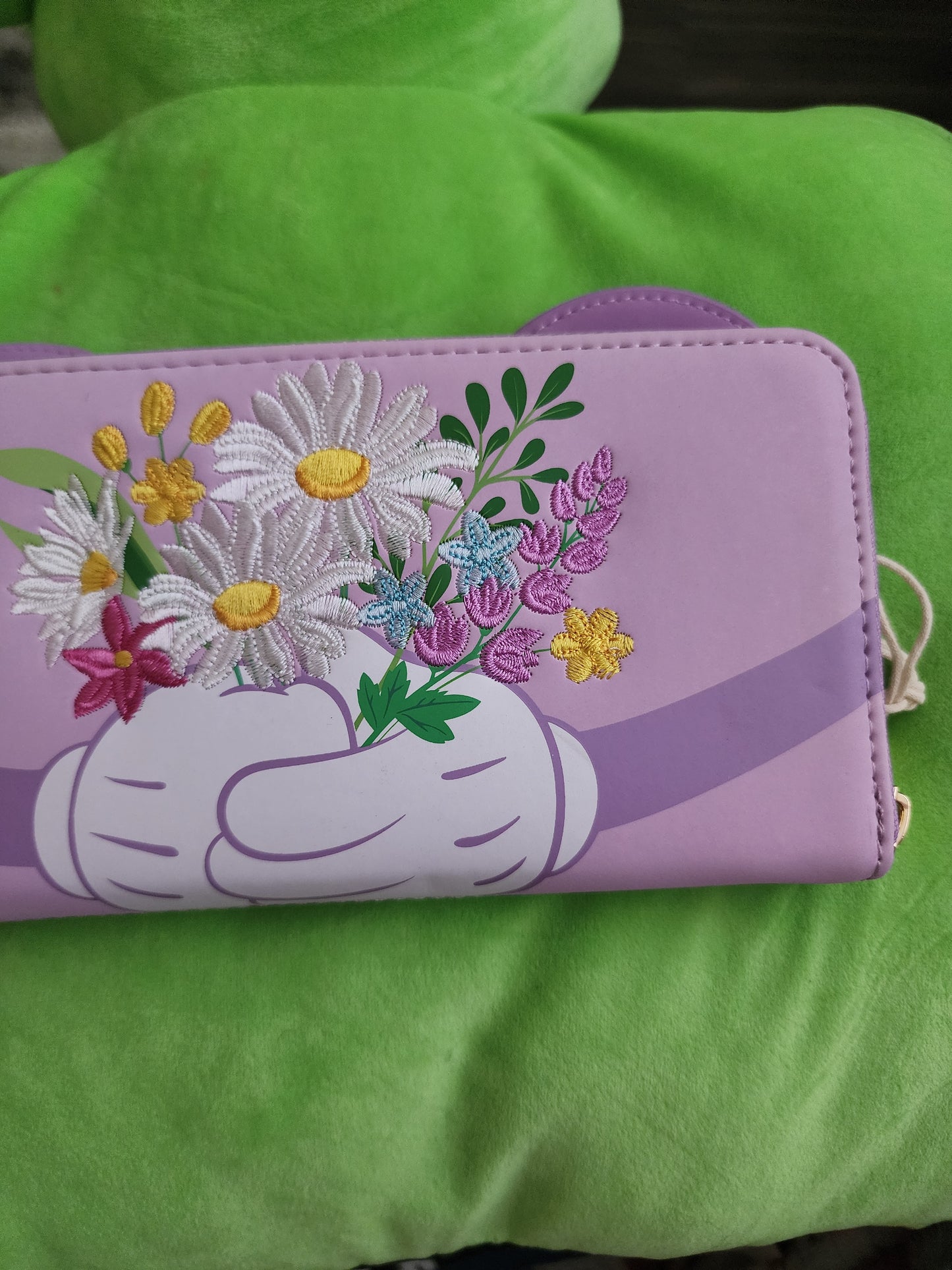 Loungefly Disney Minnie Mouse Floral Ear Wallet