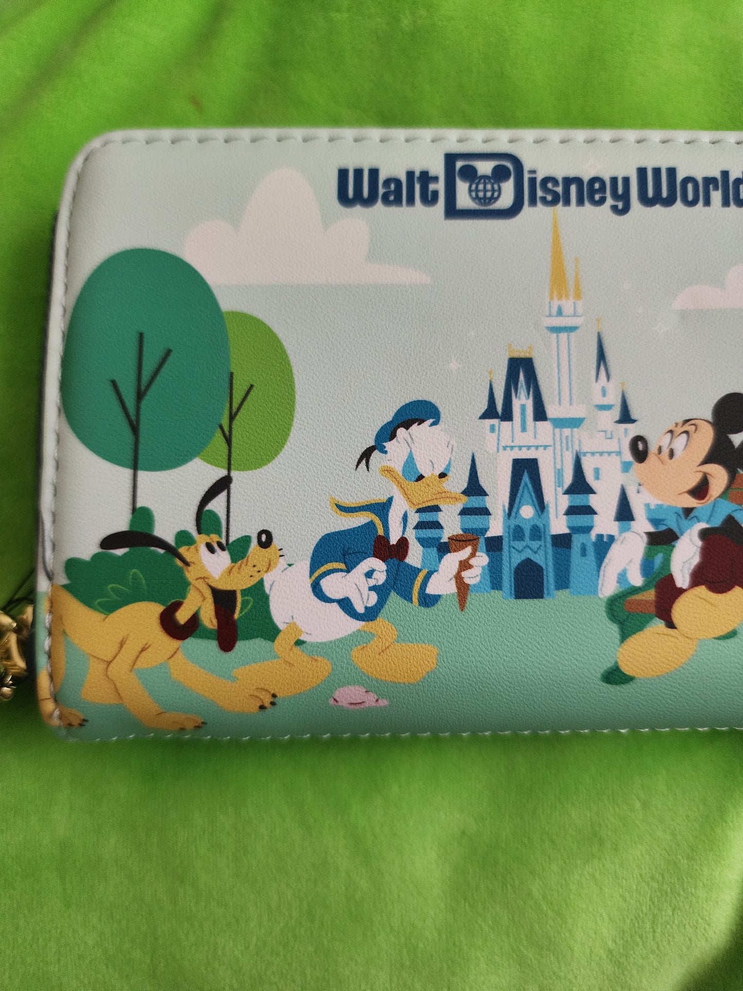 Loungefly Walt Disney World Mickey and Friends 50th Anniversary Wallet