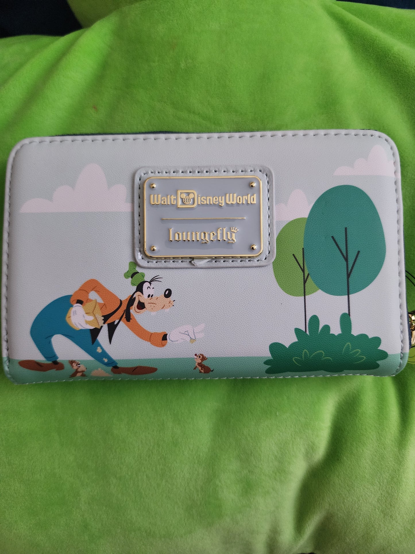 Loungefly Walt Disney World Mickey and Friends 50th Anniversary Wallet