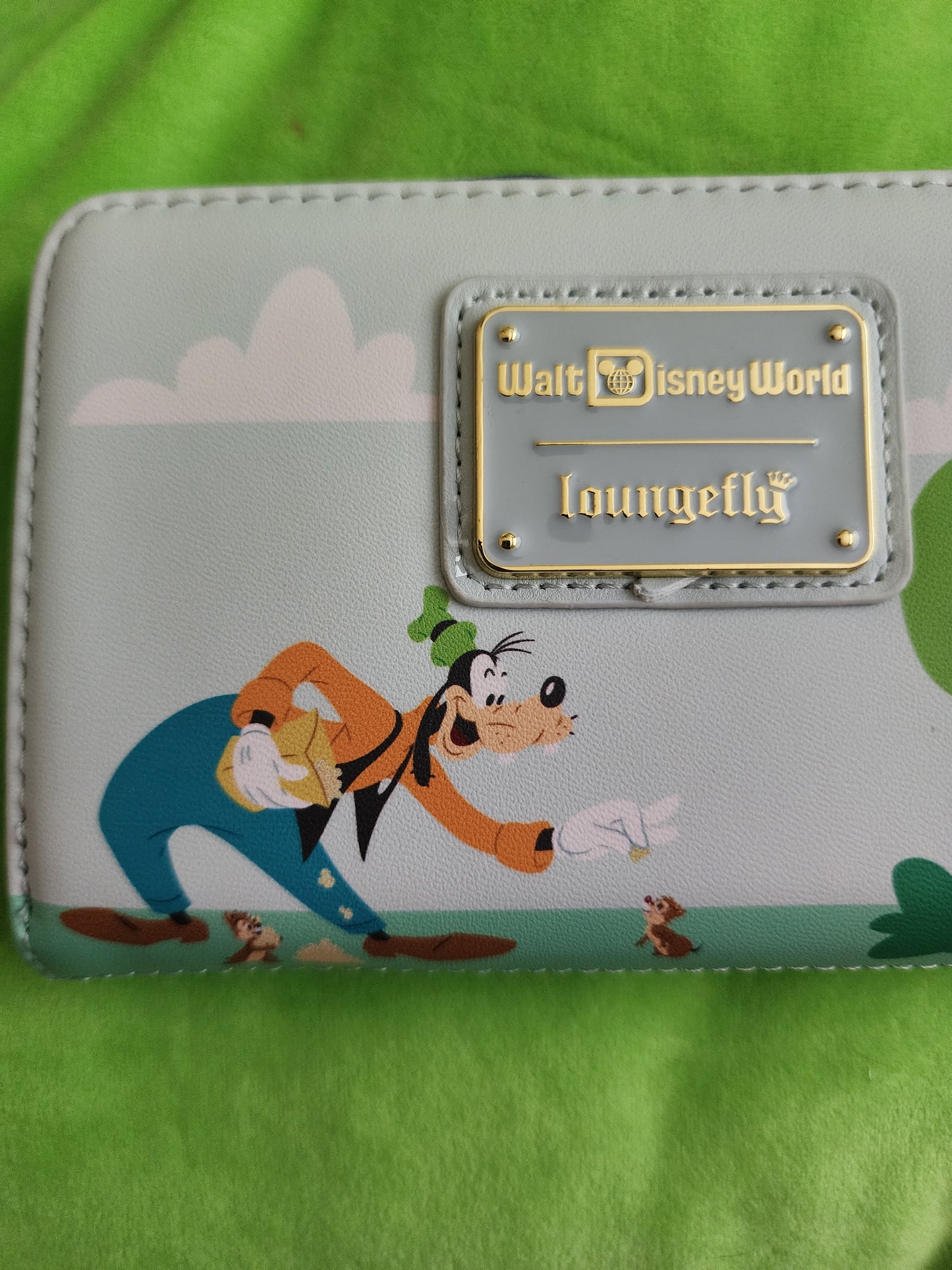 Loungefly Walt Disney World Mickey and Friends 50th Anniversary Wallet