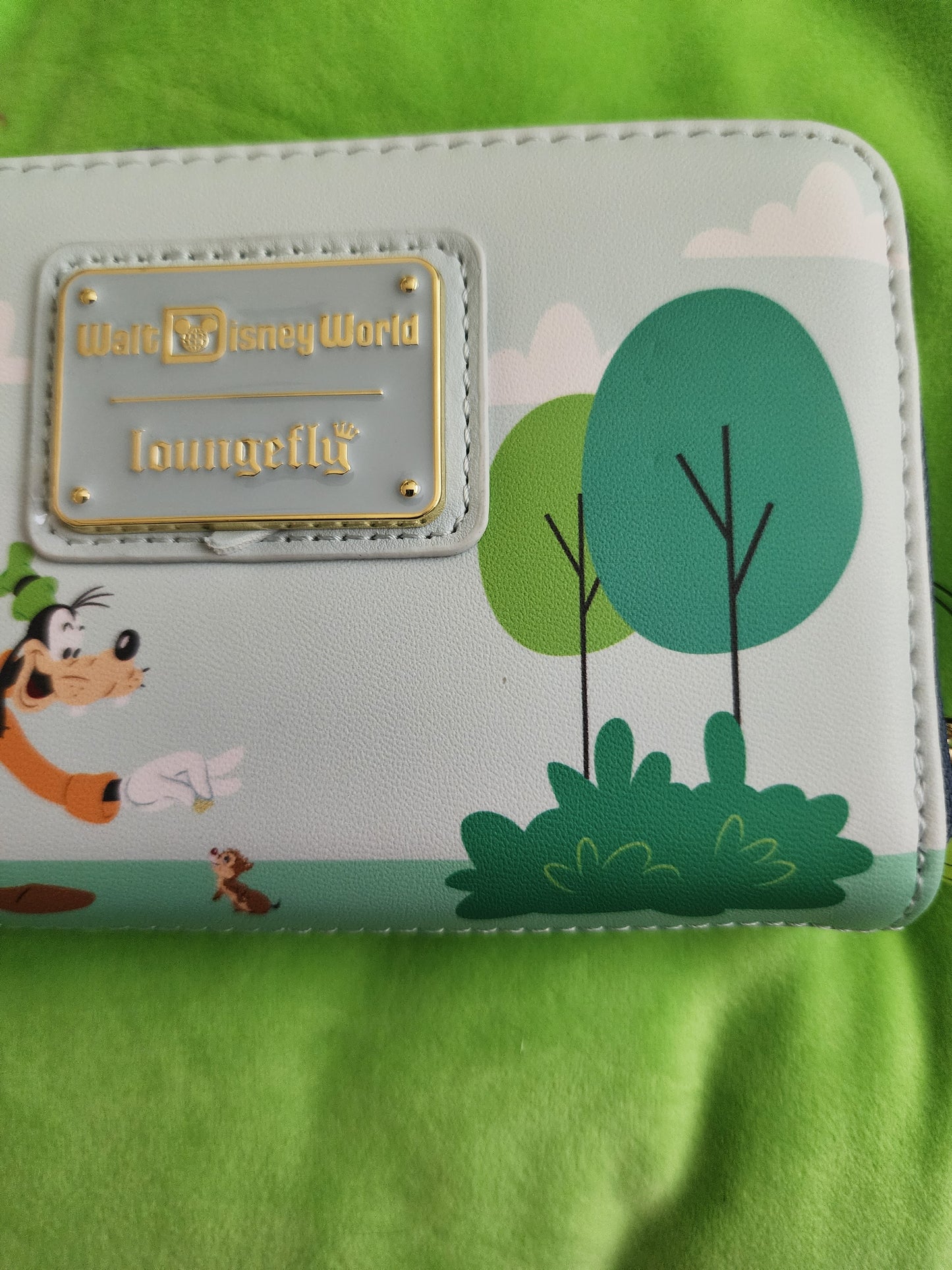 Loungefly Walt Disney World Mickey and Friends 50th Anniversary Wallet