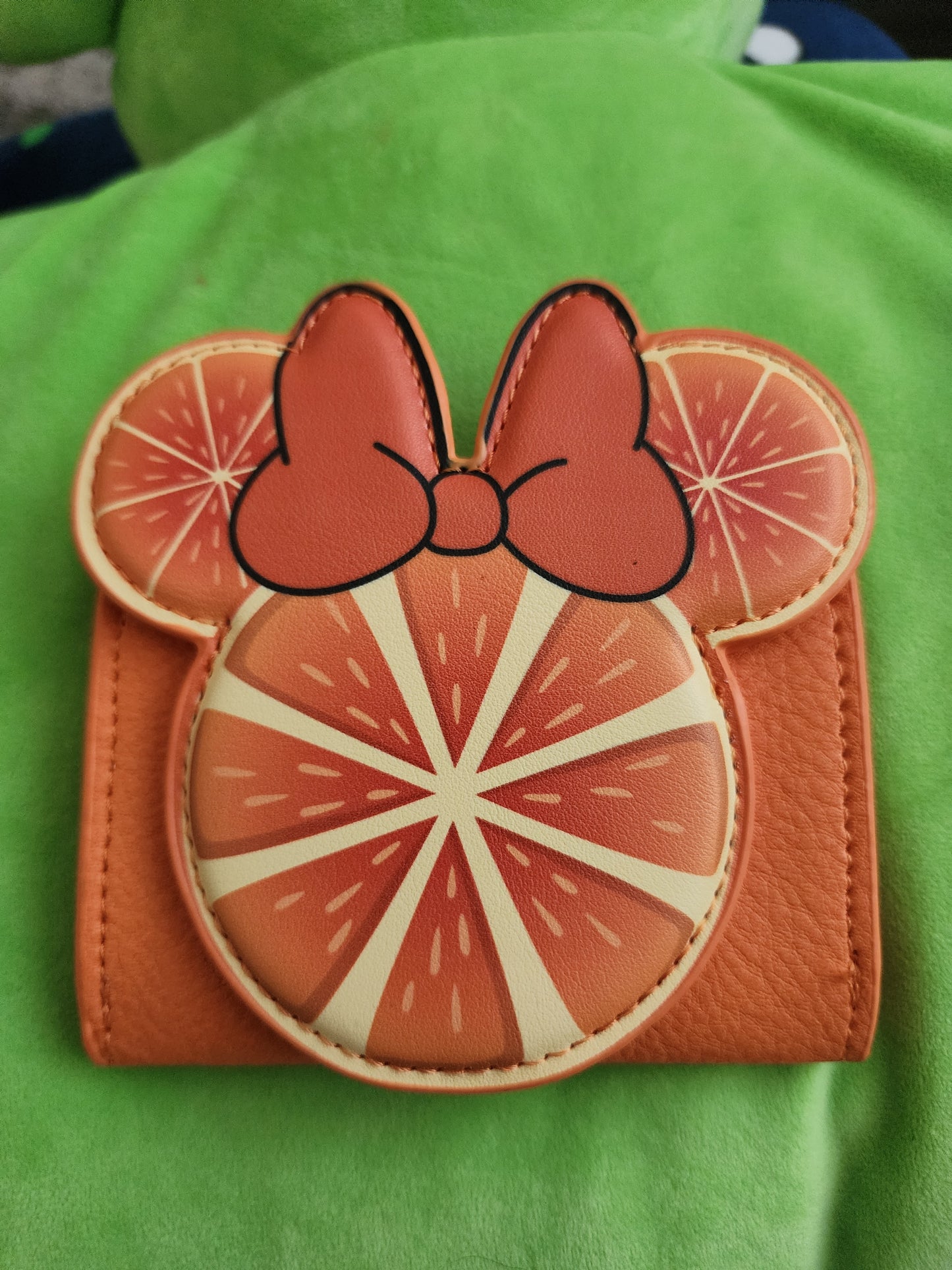 Our Universe Disney Minnie Mouse Orange Fruit Wallet