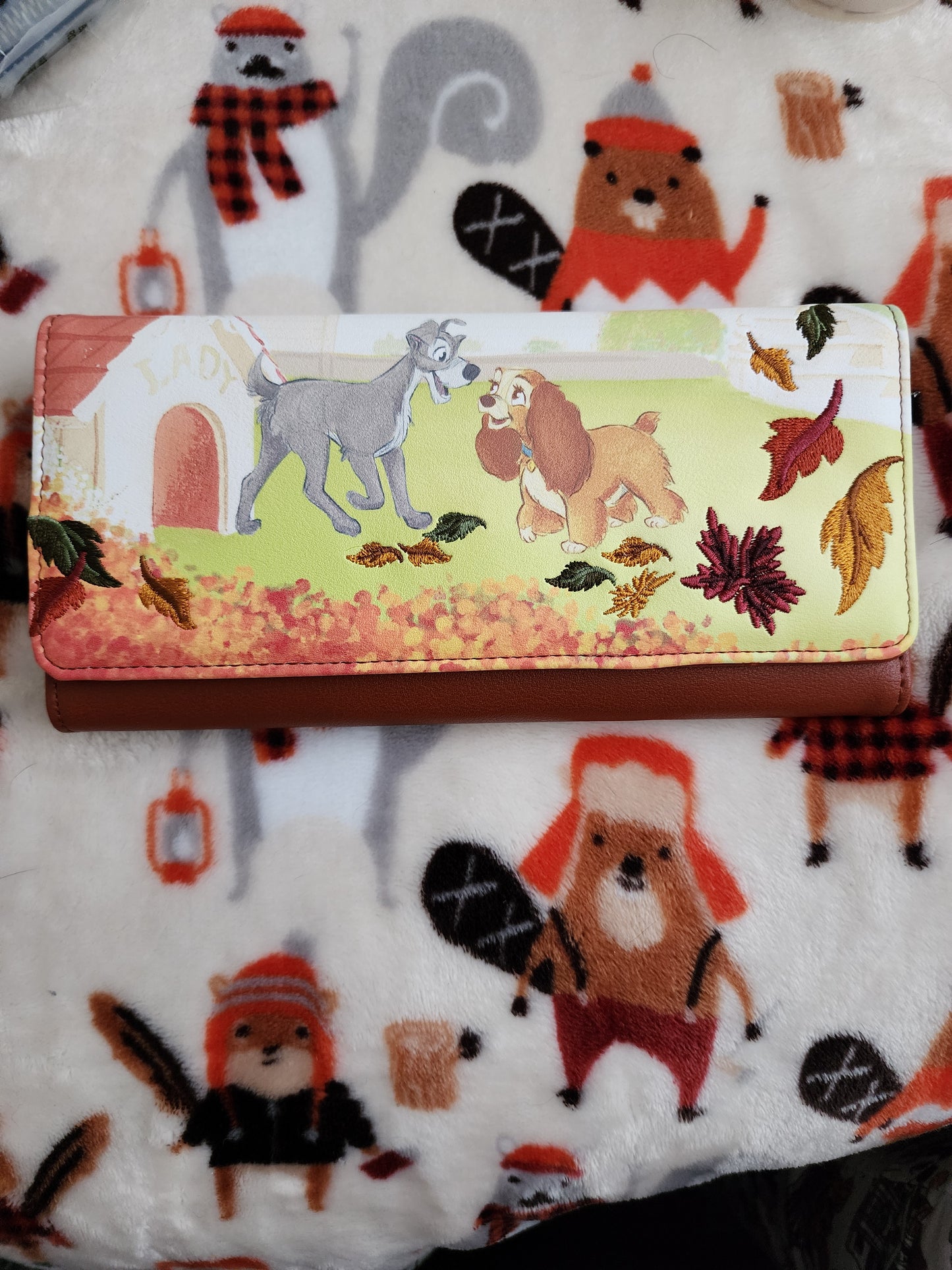 Loungefly Disney Lady and the Tramp Wallet
