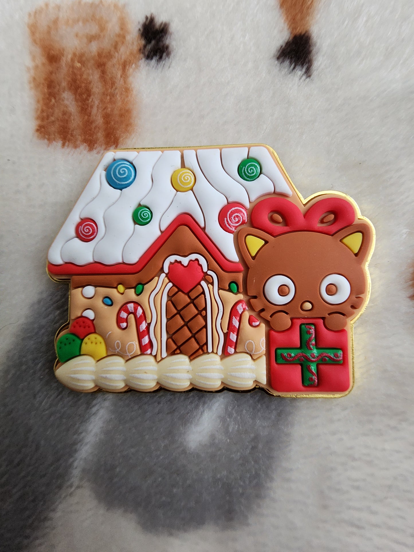 Loungefly Hello Kitty and Friends Holiday Gingerbread House Mystery Pins