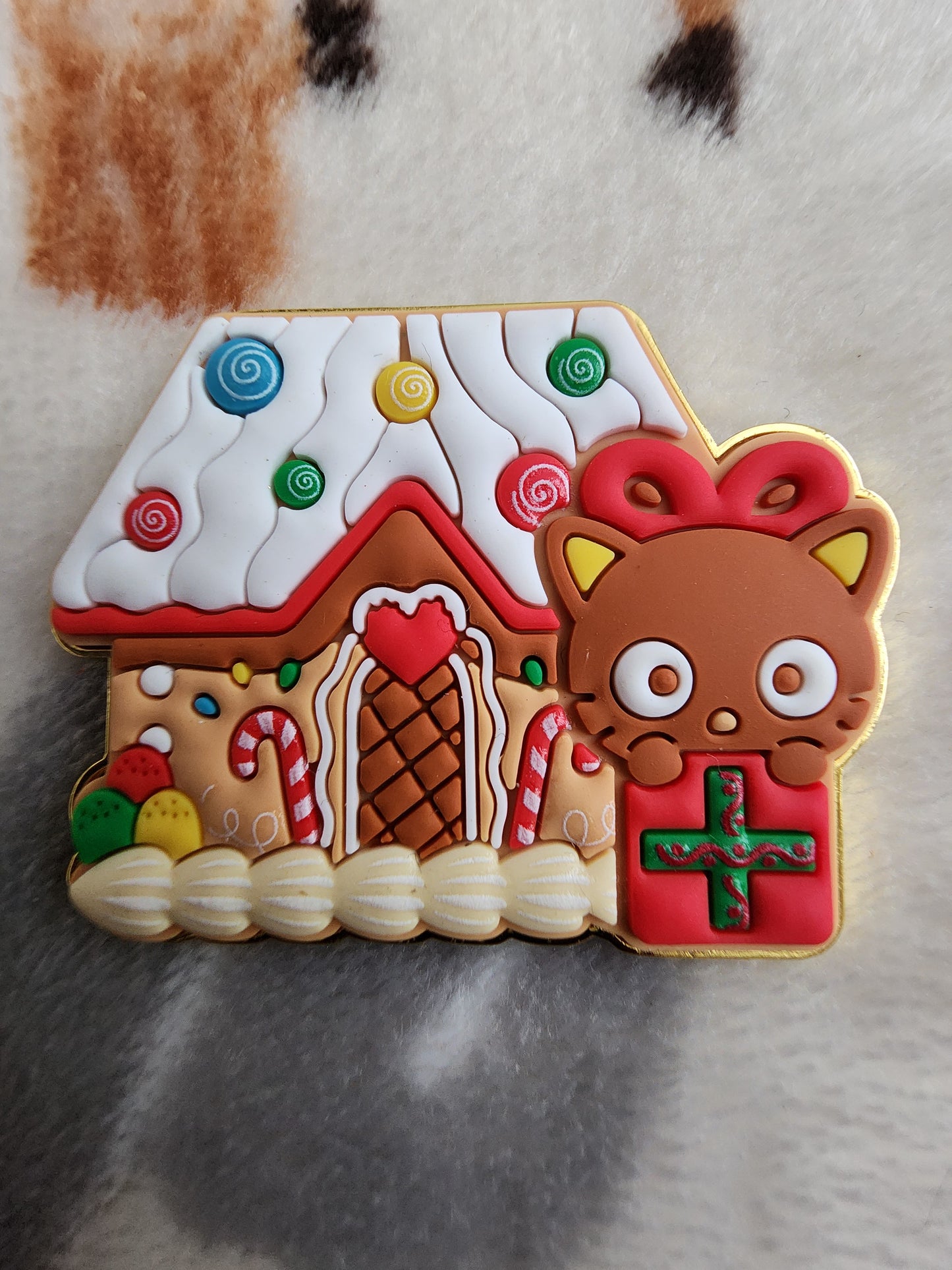 Loungefly Hello Kitty and Friends Holiday Gingerbread House Mystery Pins