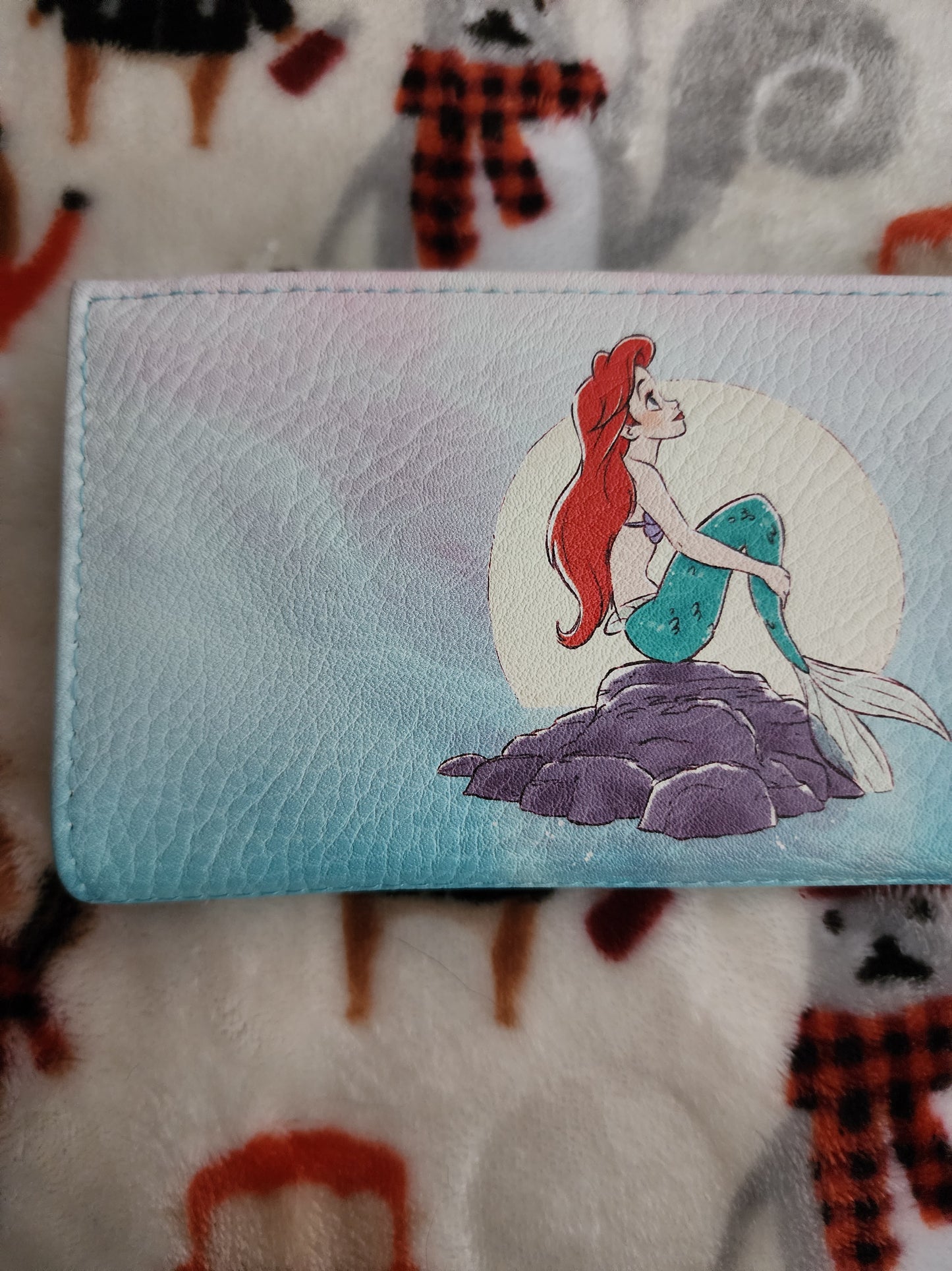 Disney Little Mermaid Ariel on Rocks Wallet