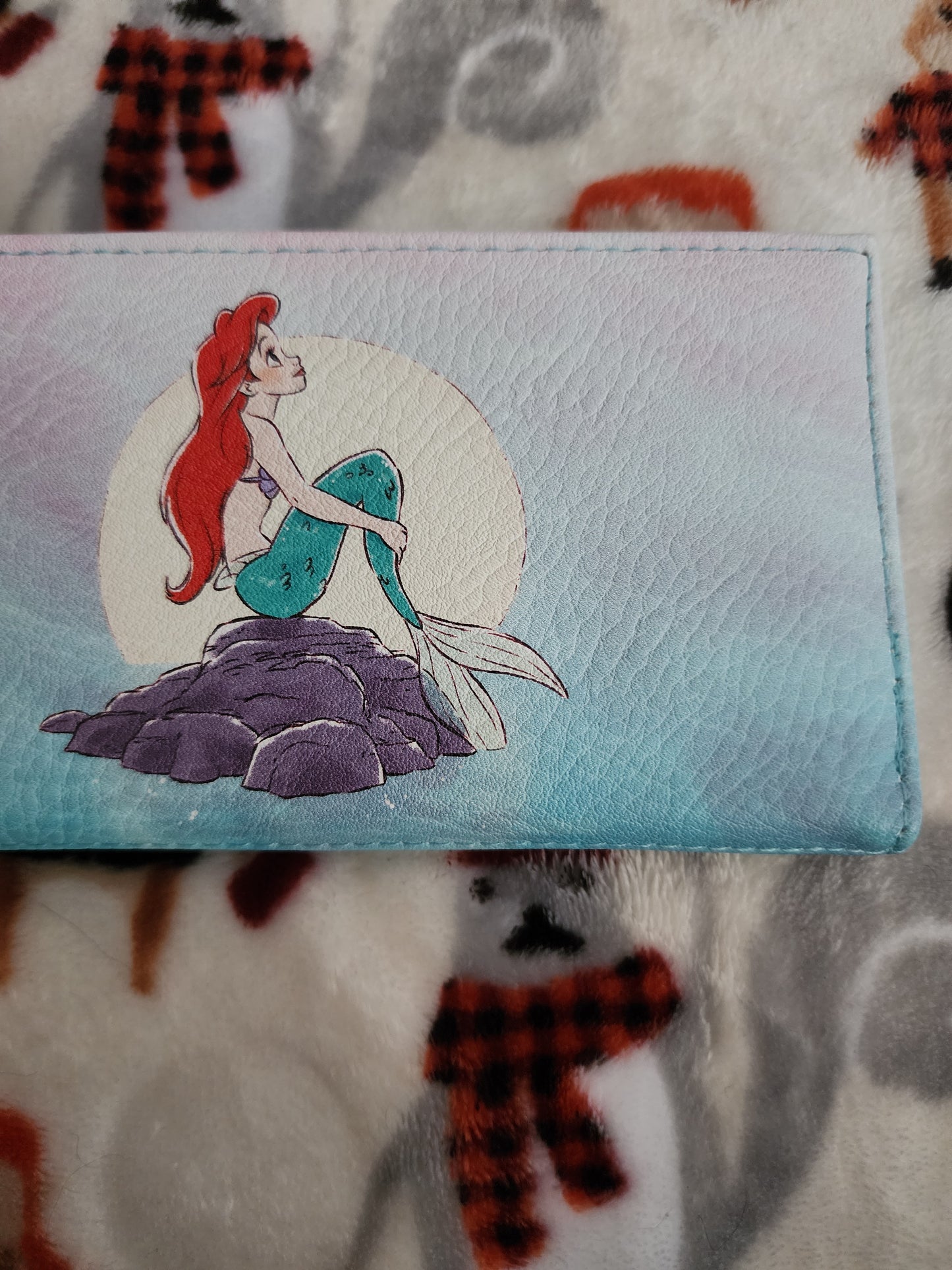 Disney Little Mermaid Ariel on Rocks Wallet