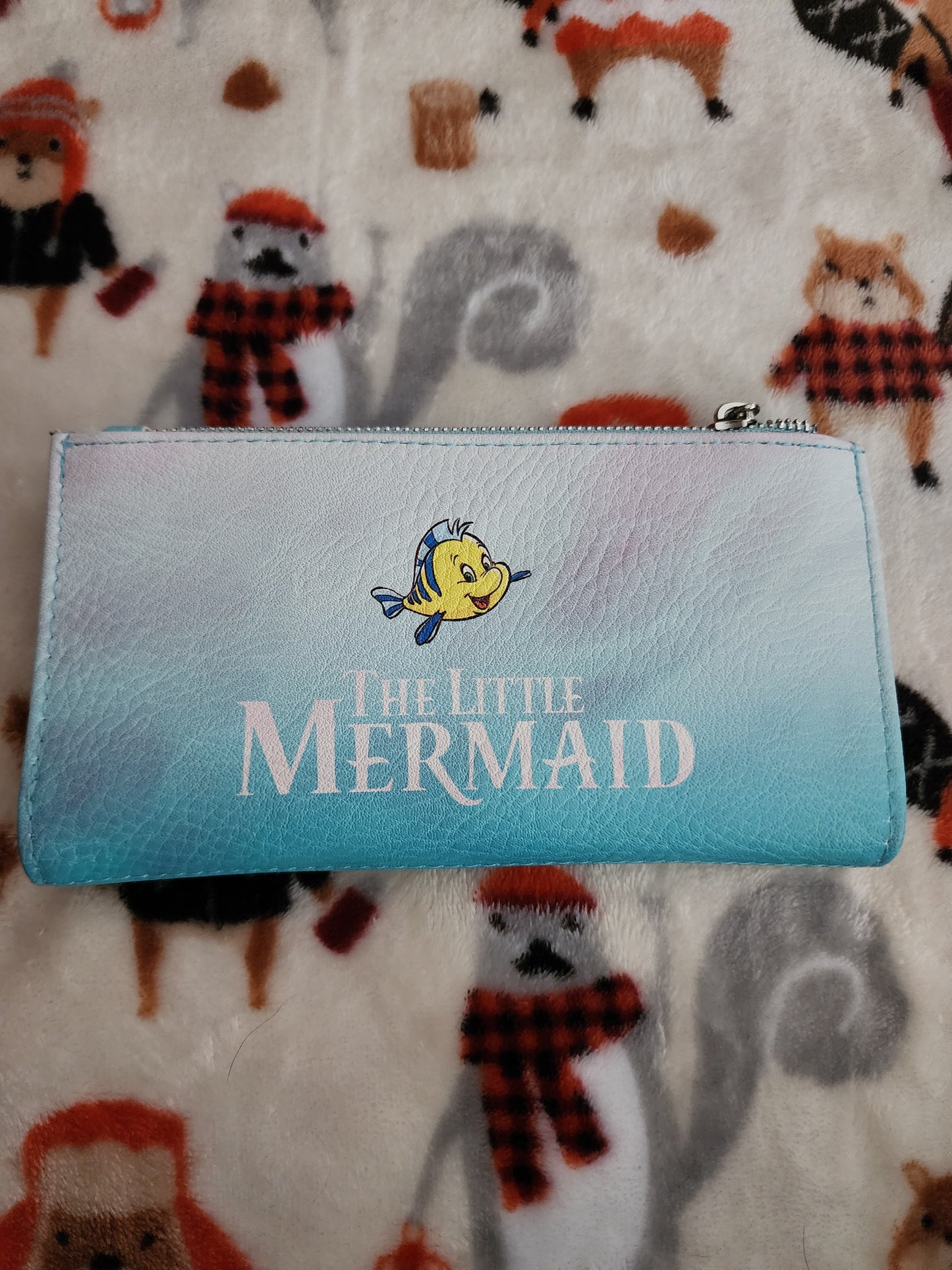 Disney Little Mermaid Ariel on Rocks Wallet