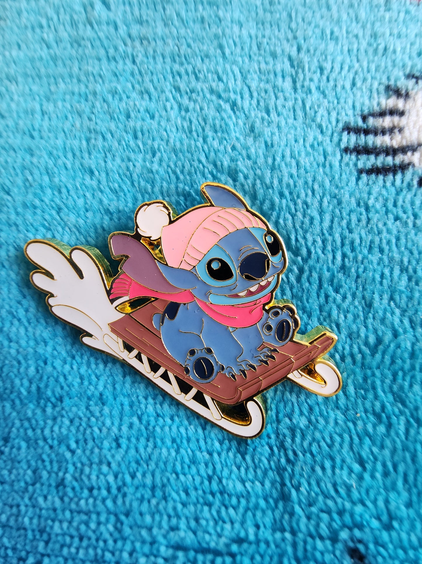 Loungefly Disney Stitch Holiday Mystery Pins