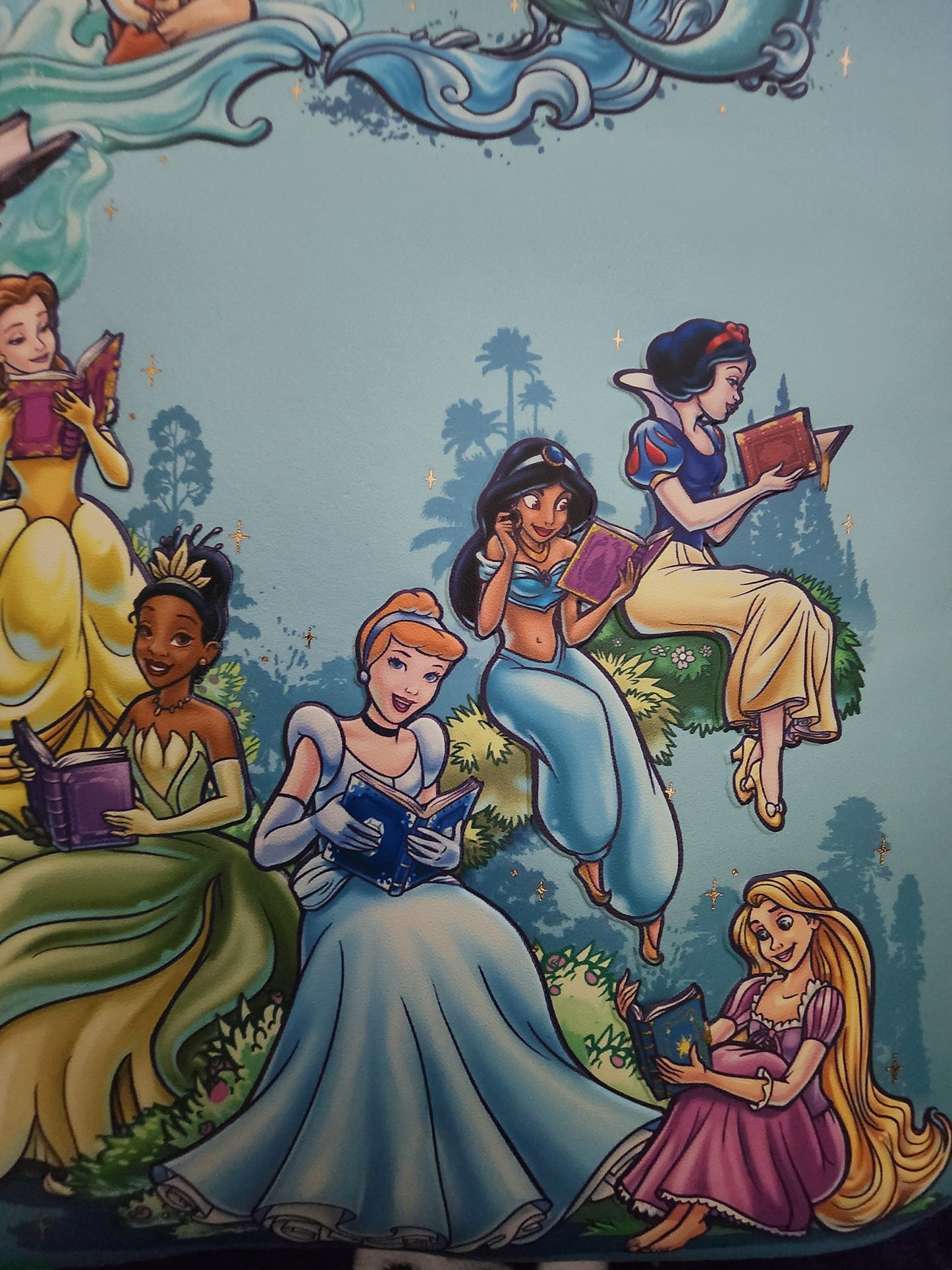 Loungefly Disney Exclusive Princess Reading Books Backpack