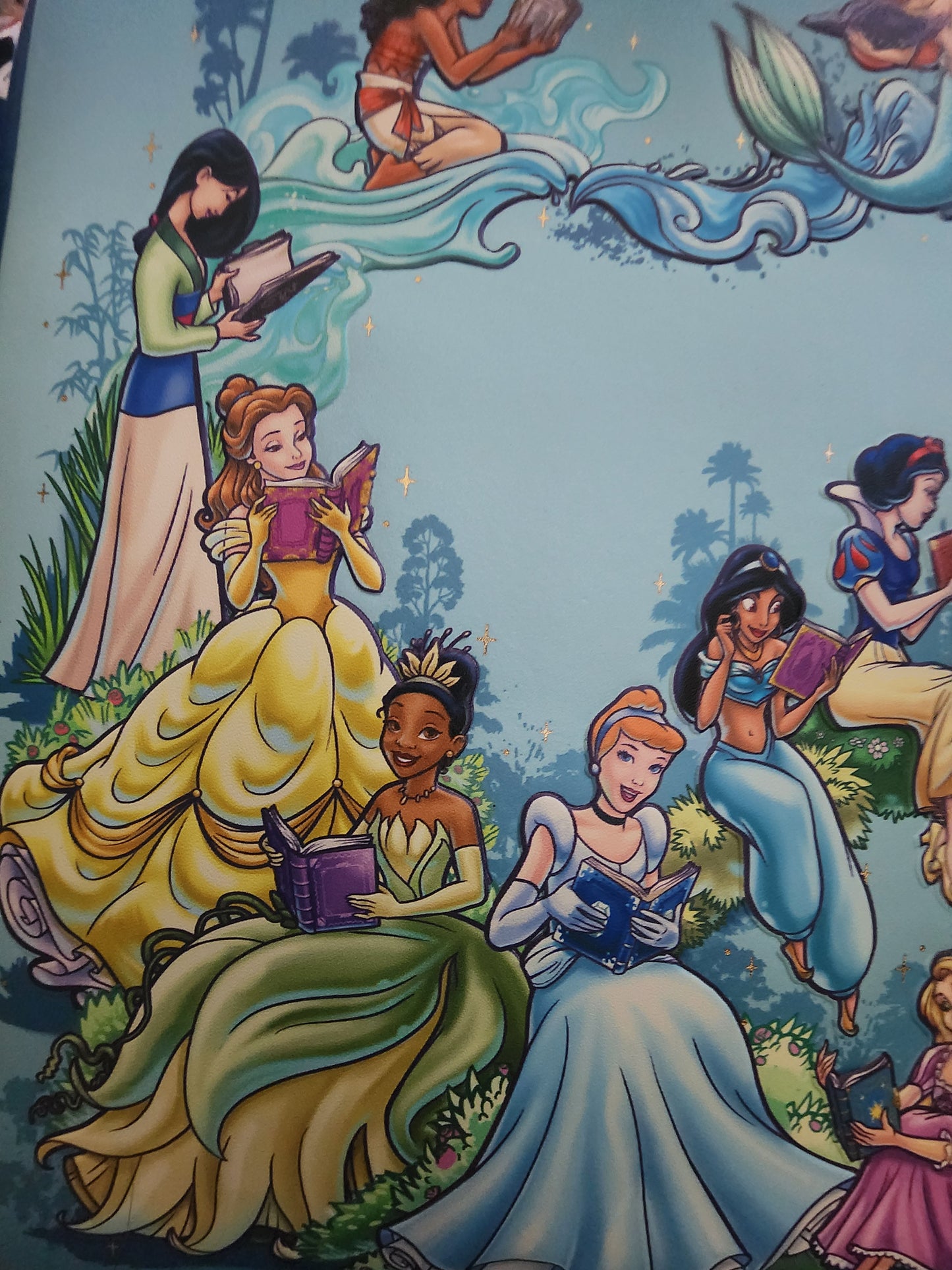 Loungefly Disney Exclusive Princess Reading Books Backpack