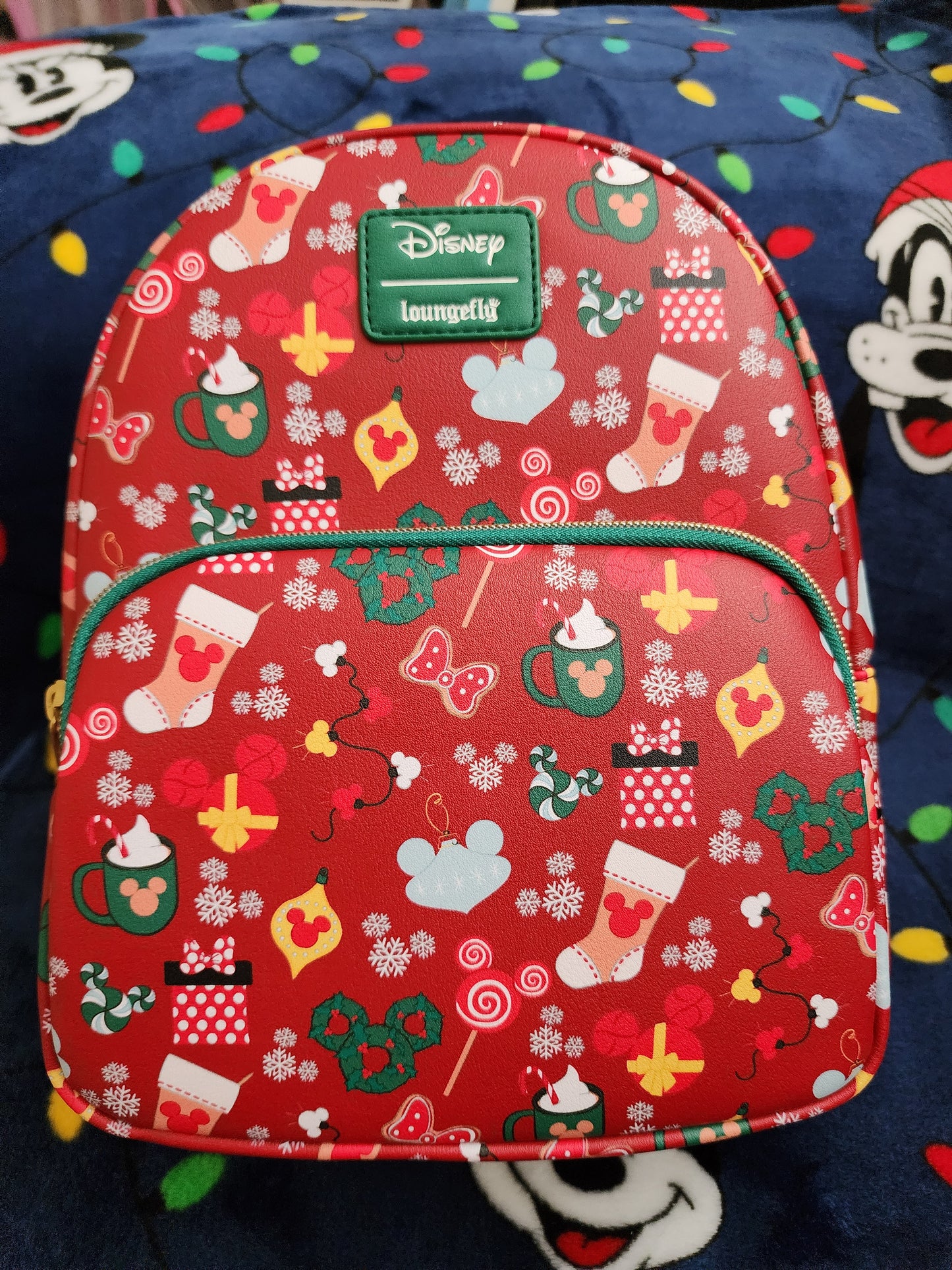 Loungefly Disney Christmas Holiday Backpack