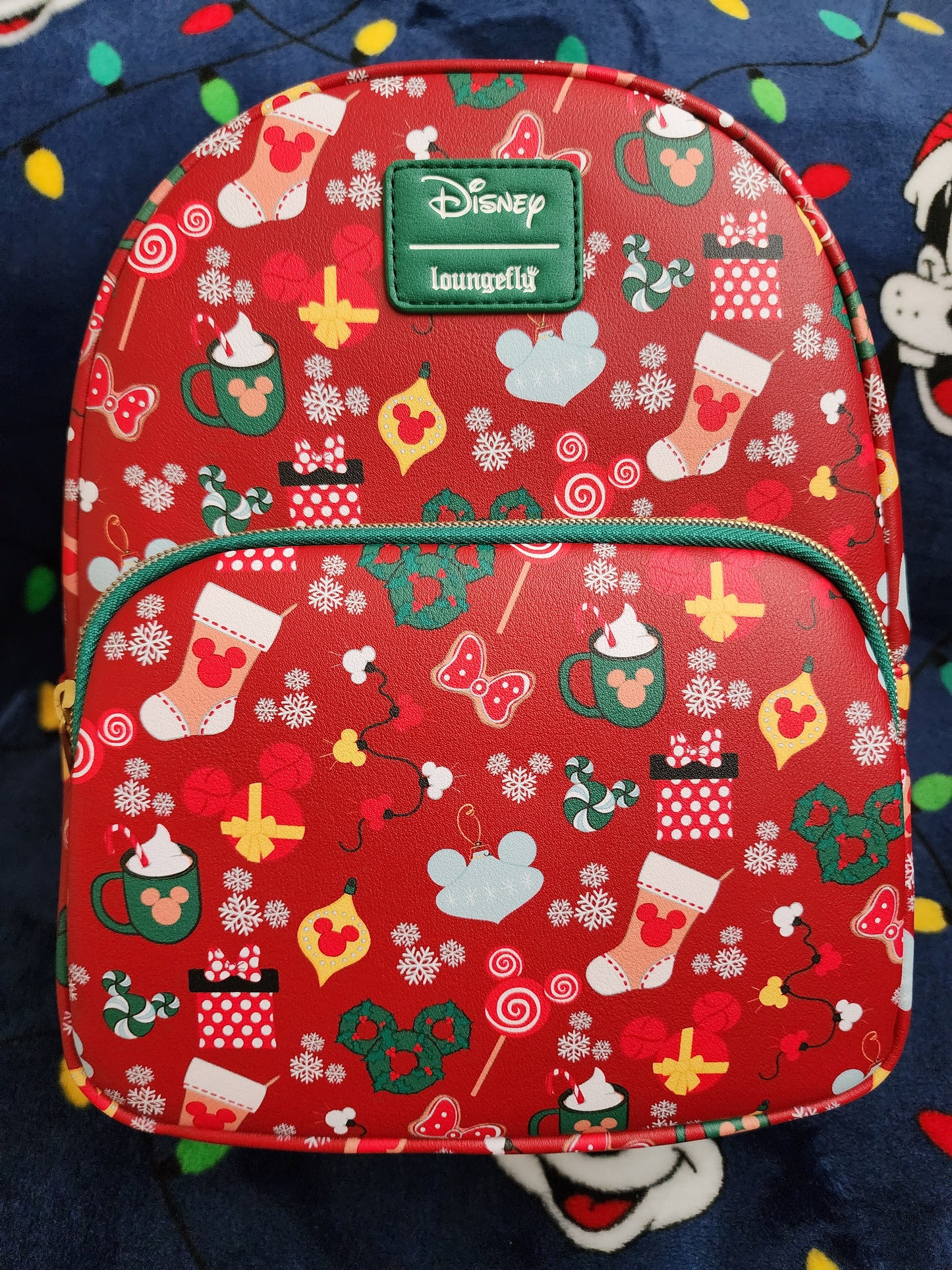 Loungefly Disney Christmas Holiday Backpack