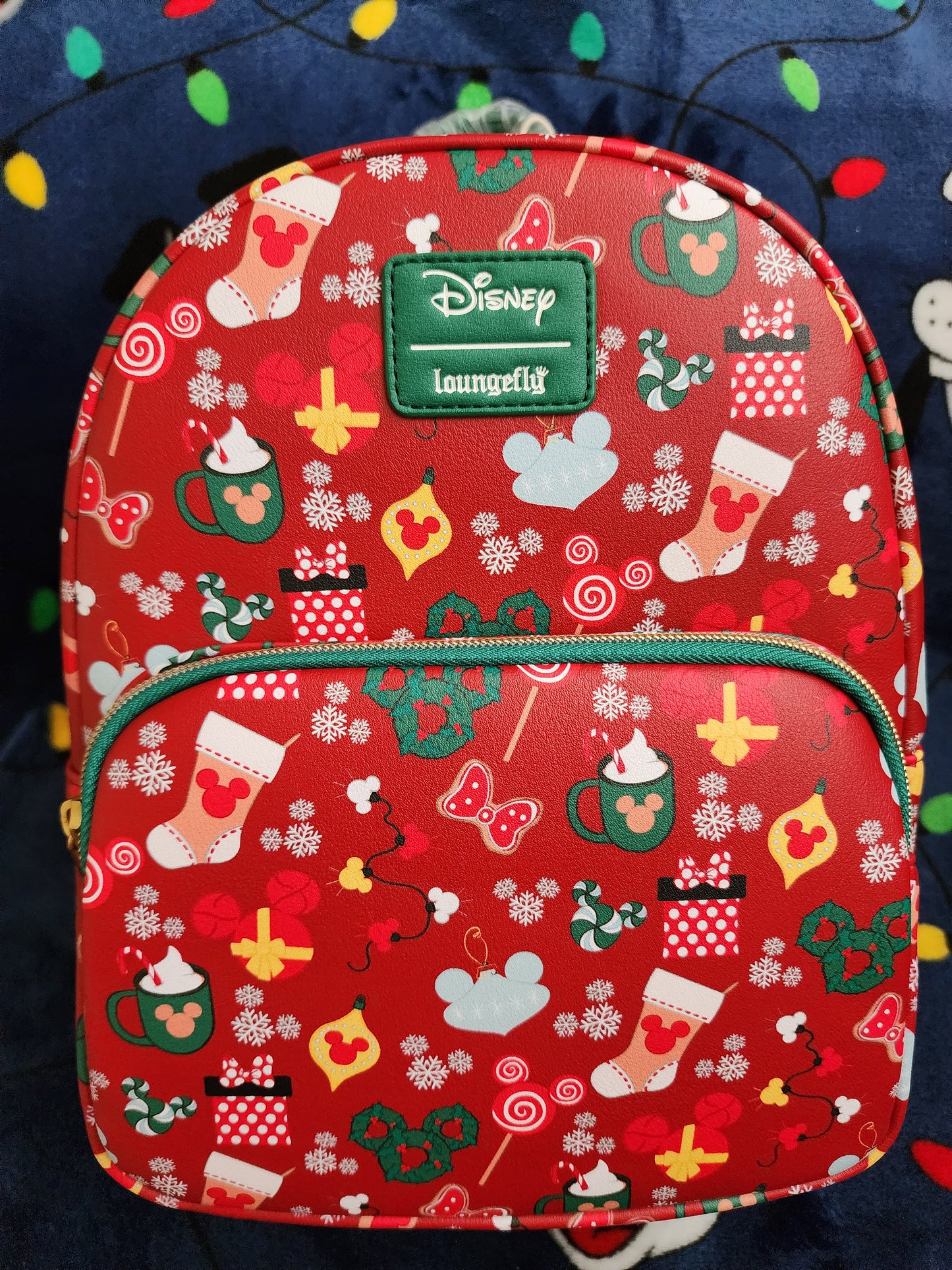 Loungefly Disney Christmas Holiday Backpack