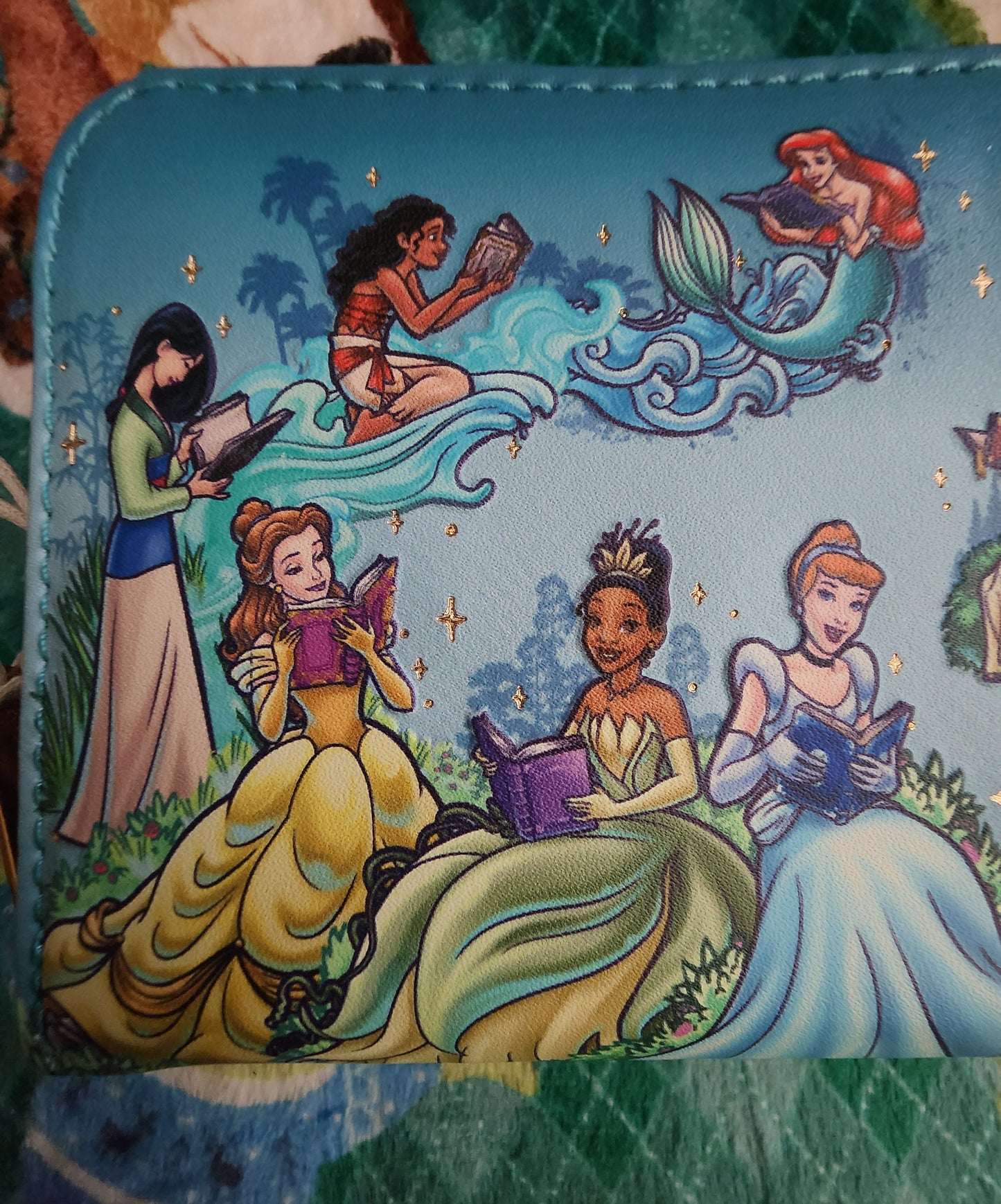 Loungefly Disney Princesses Reading Books Wallet