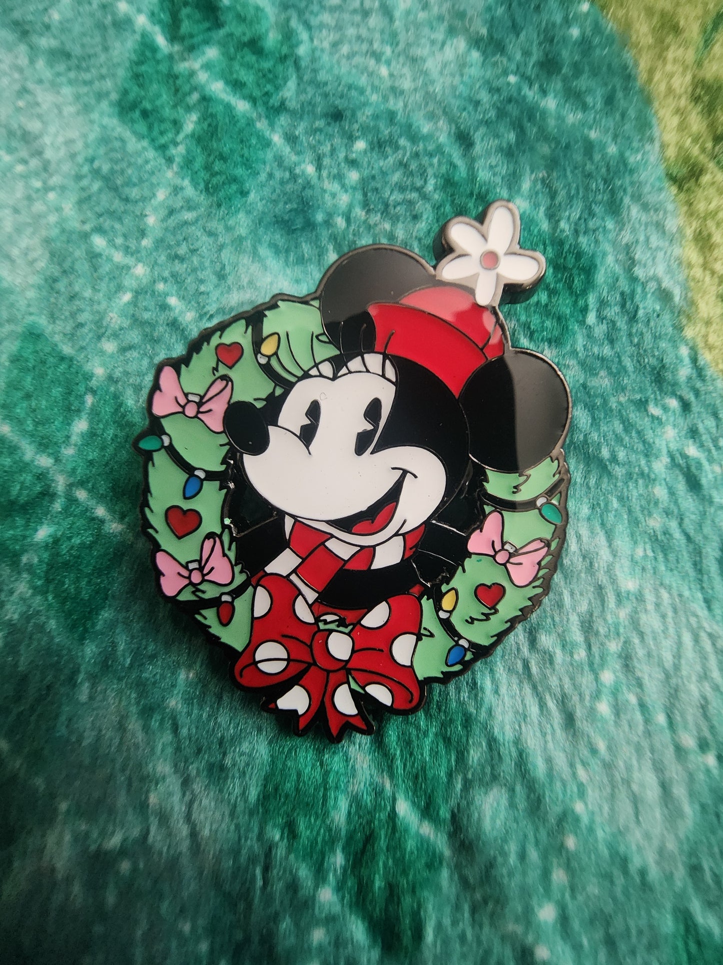 Loungefly Disney Mickey and Friends Christmas Wreath Mystery Pins