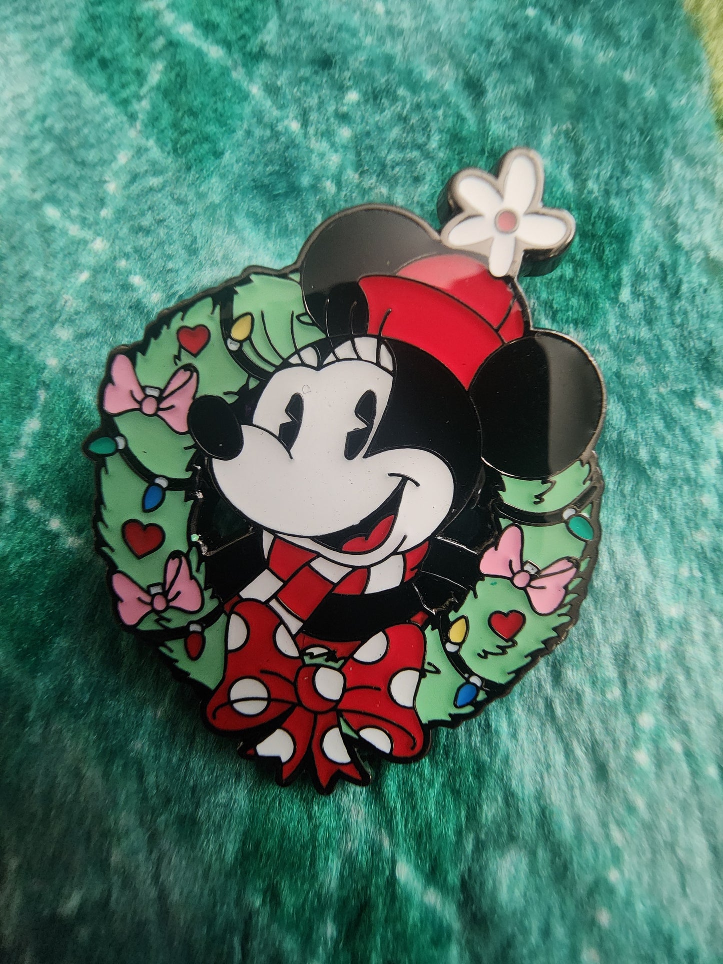 Loungefly Disney Mickey and Friends Christmas Wreath Mystery Pins
