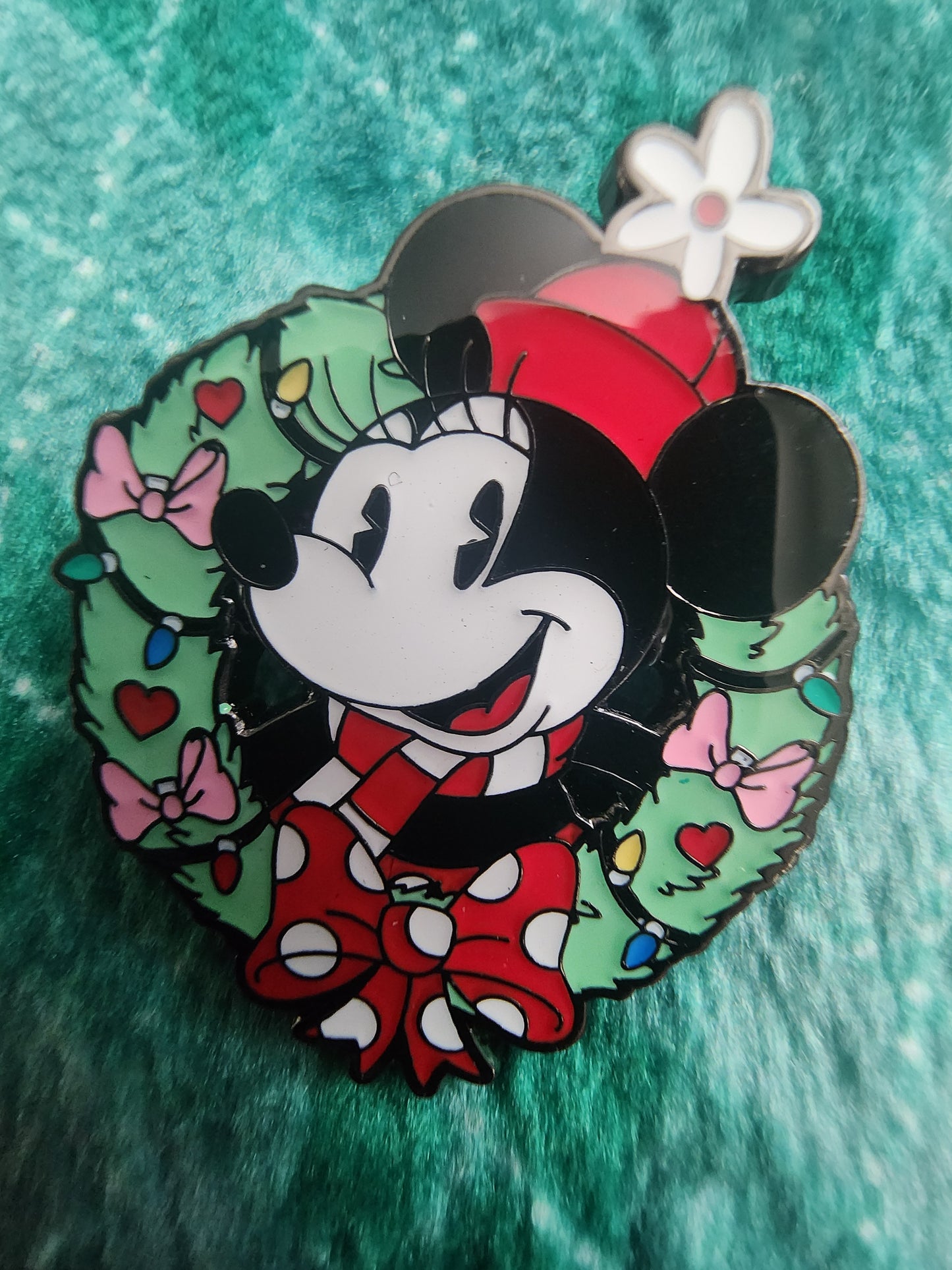 Loungefly Disney Mickey and Friends Christmas Wreath Mystery Pins