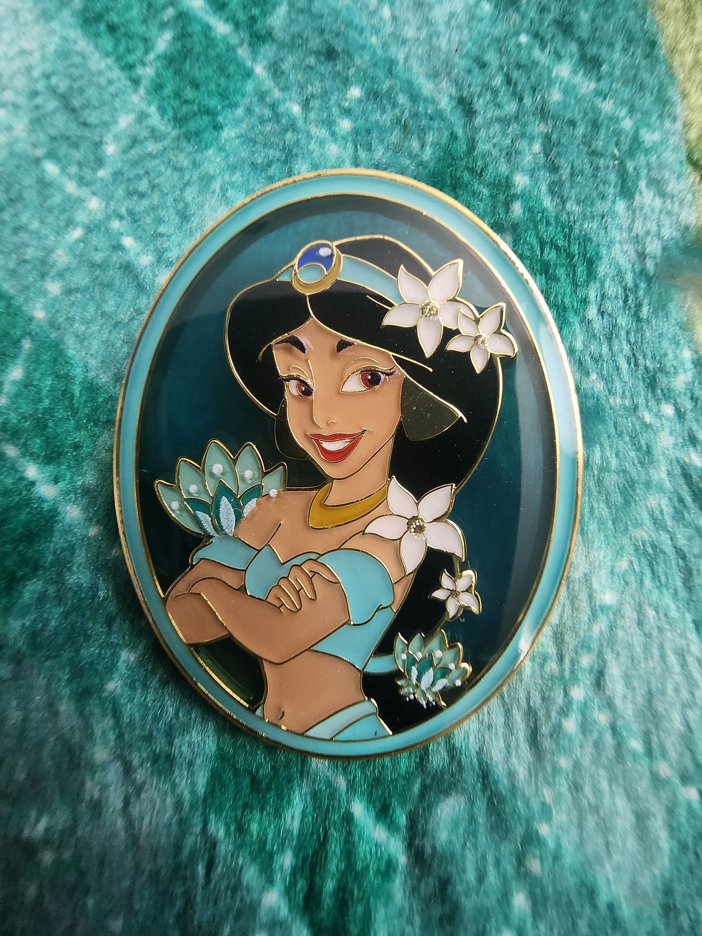 Loungefly Disney Princesses Floral Portrait Mystery Pins