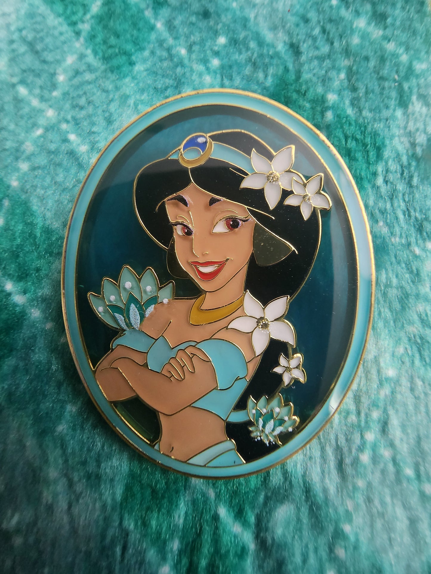 Loungefly Disney Princesses Floral Portrait Mystery Pins