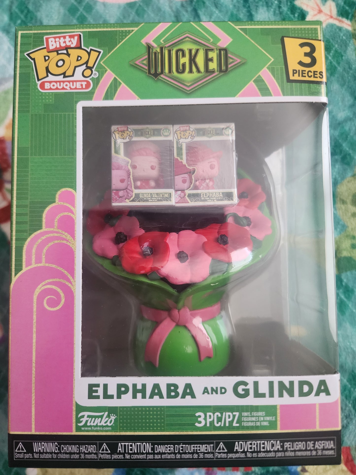 Funko Bitty Pop Wicked Bouquet 3 Piece Figure Set