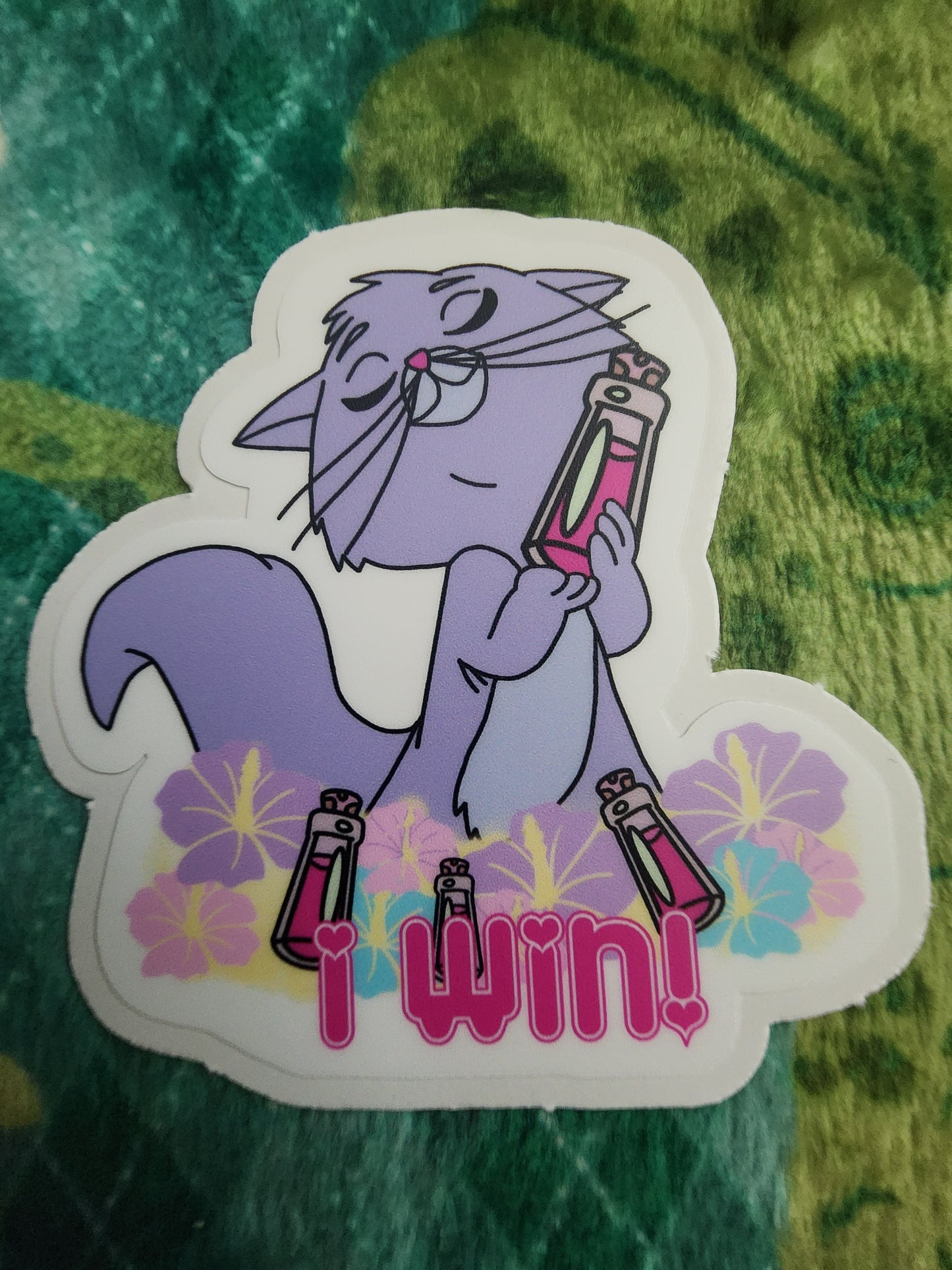 Disney Yzma as a Cat Sticker