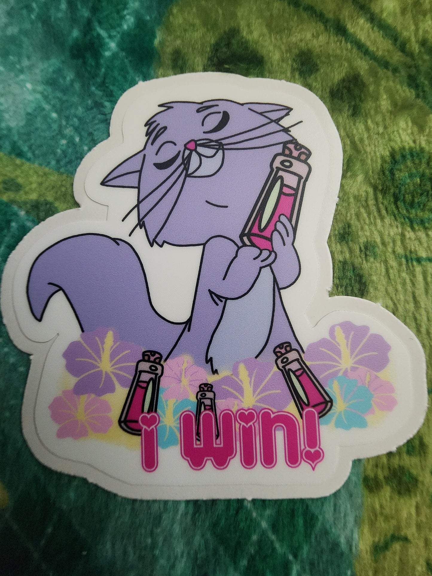 Disney Yzma as a Cat Sticker