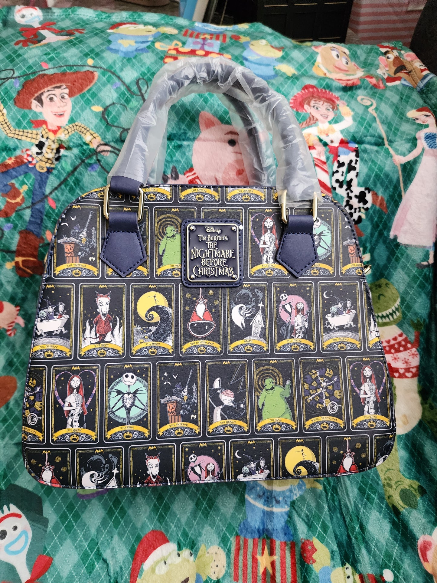 Loungefly Disney Nightmare Before Christmas Tarot Card Handbag