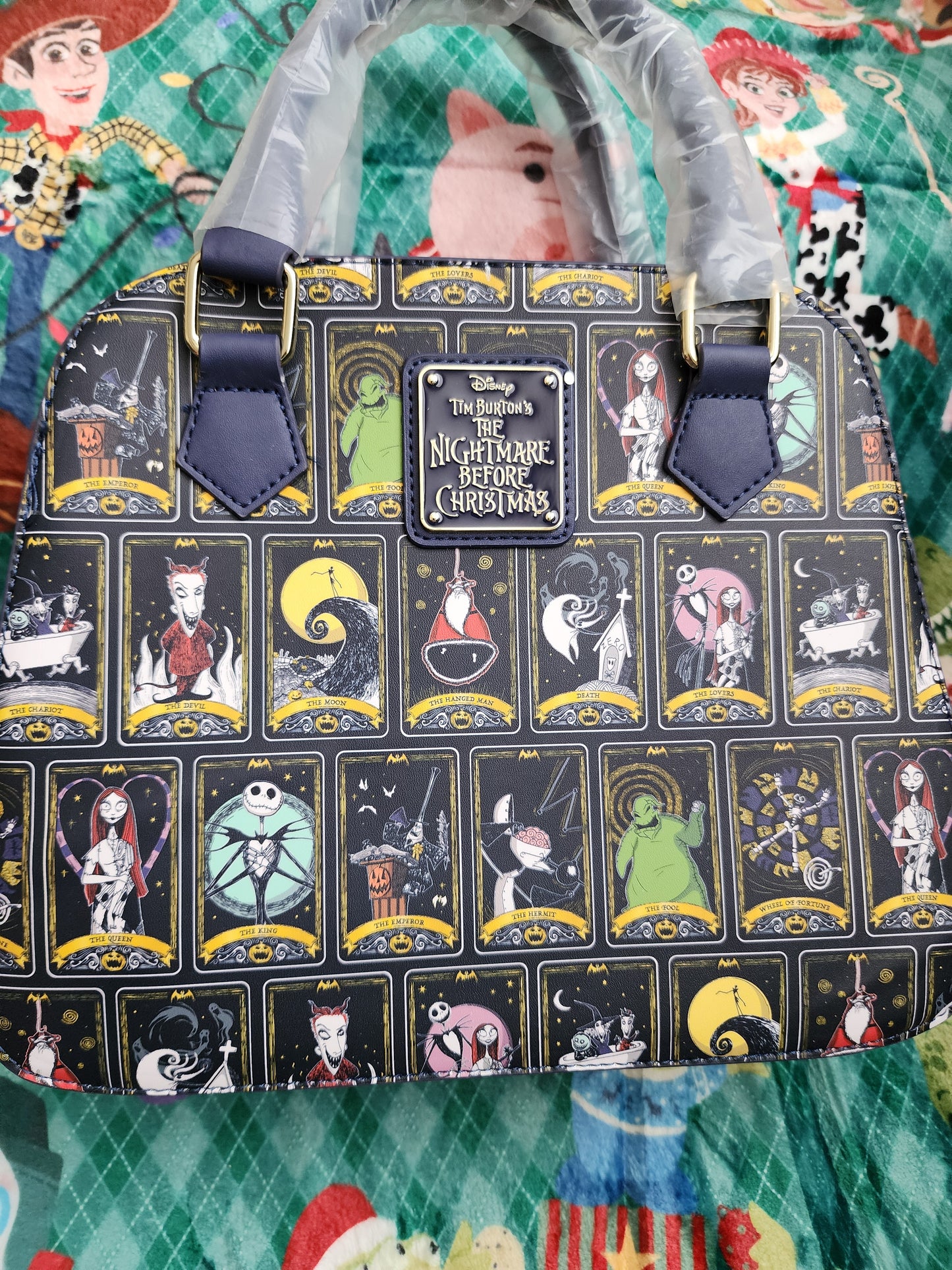 Loungefly Disney Nightmare Before Christmas Tarot Card Handbag