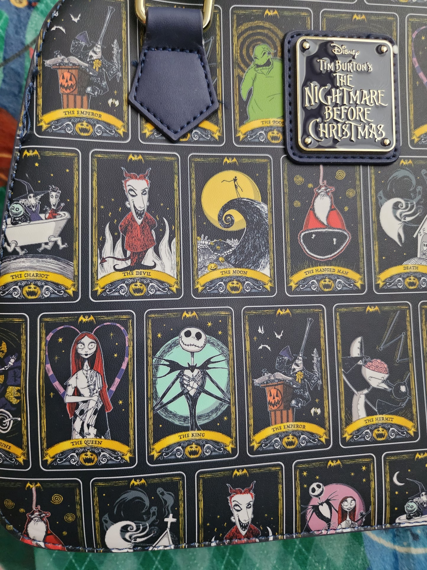 Loungefly Disney Nightmare Before Christmas Tarot Card Handbag