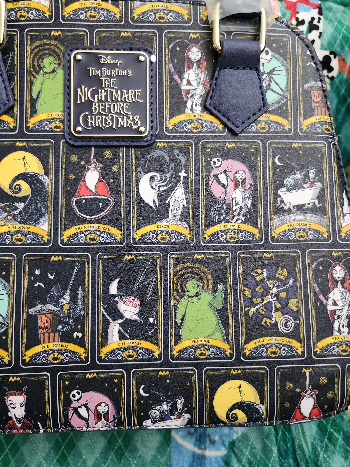 Loungefly Disney Nightmare Before Christmas Tarot Card Handbag