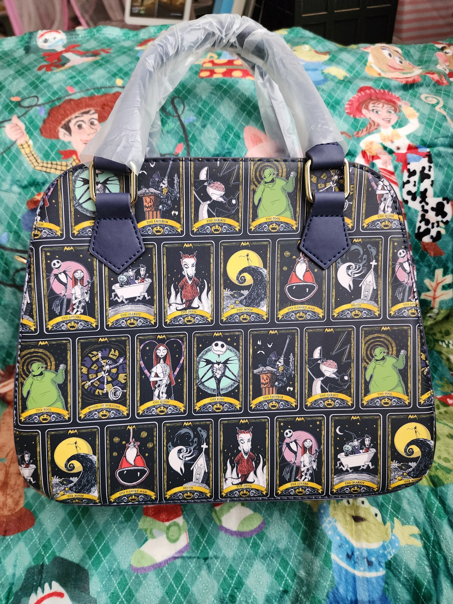 Loungefly Disney Nightmare Before Christmas Tarot Card Handbag