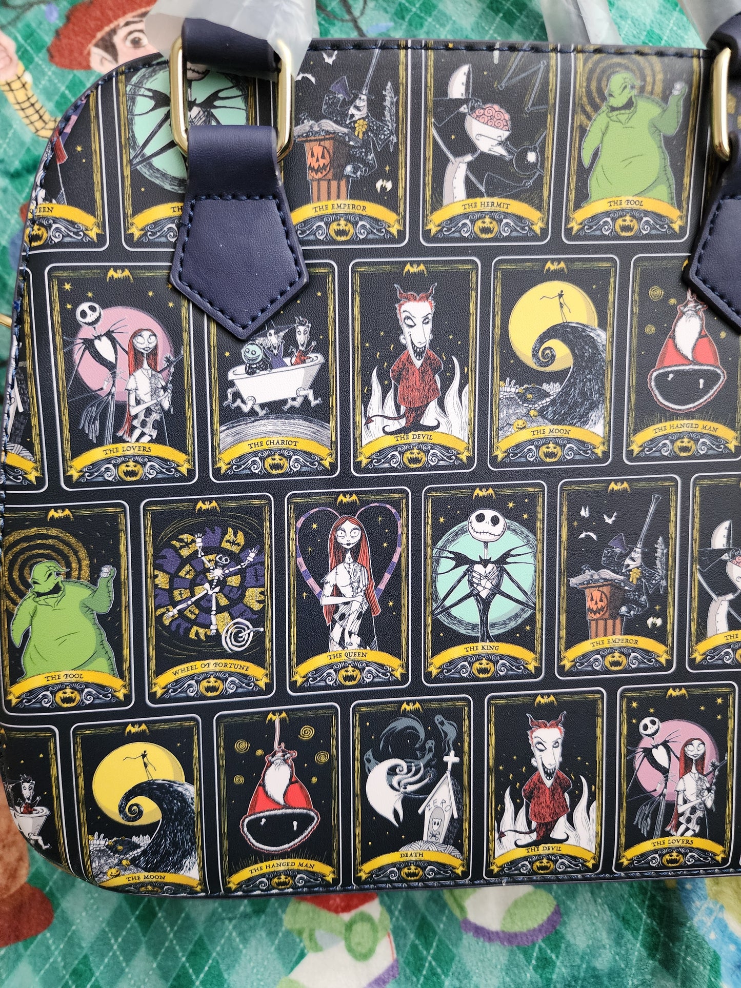 Loungefly Disney Nightmare Before Christmas Tarot Card Handbag