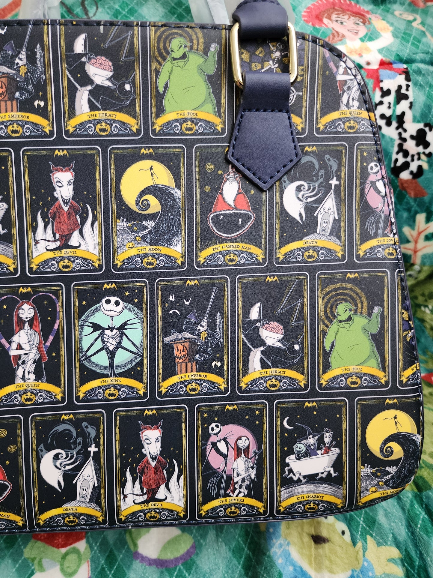 Loungefly Disney Nightmare Before Christmas Tarot Card Handbag