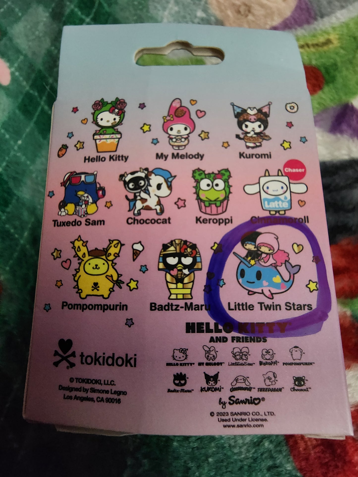 Tokidoki Hello Kitty and Friends Mystery Pins Series 2