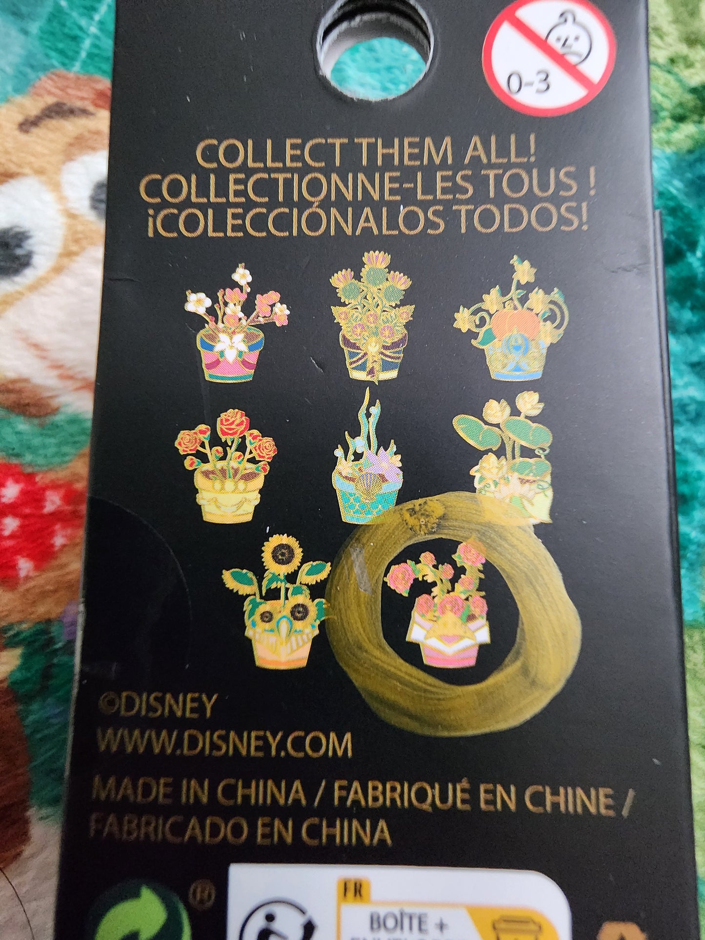 Loungefly Disney Princess Flower Pot Mystery Pins