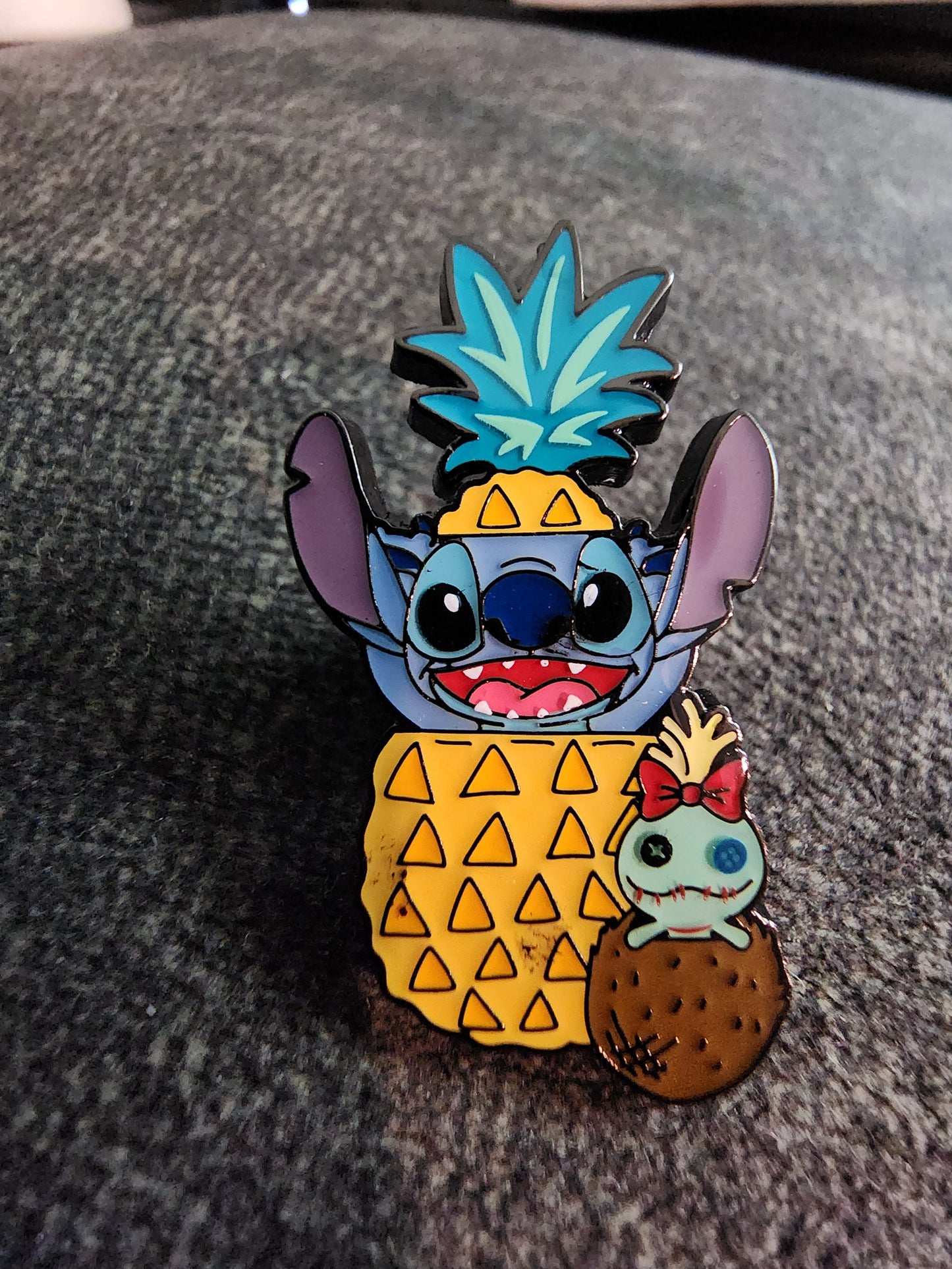 Loungefly Disney Stitch and Scrump Hawaiian Fun Mystery Pins