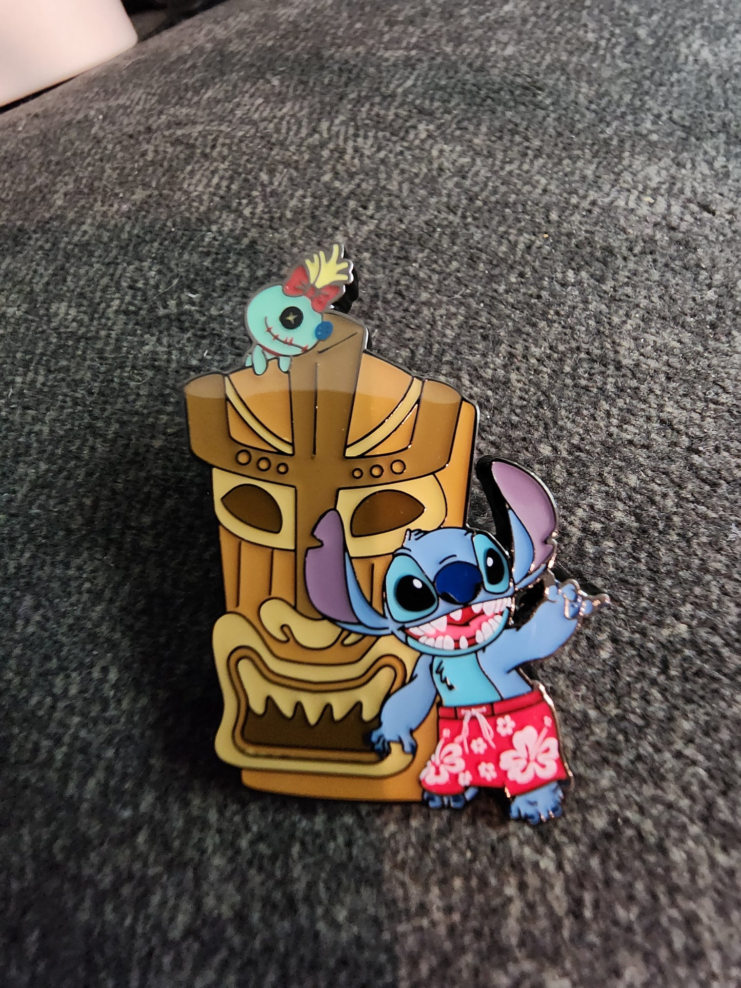 Loungefly Disney Stitch and Scrump Hawaiian Fun Mystery Pins